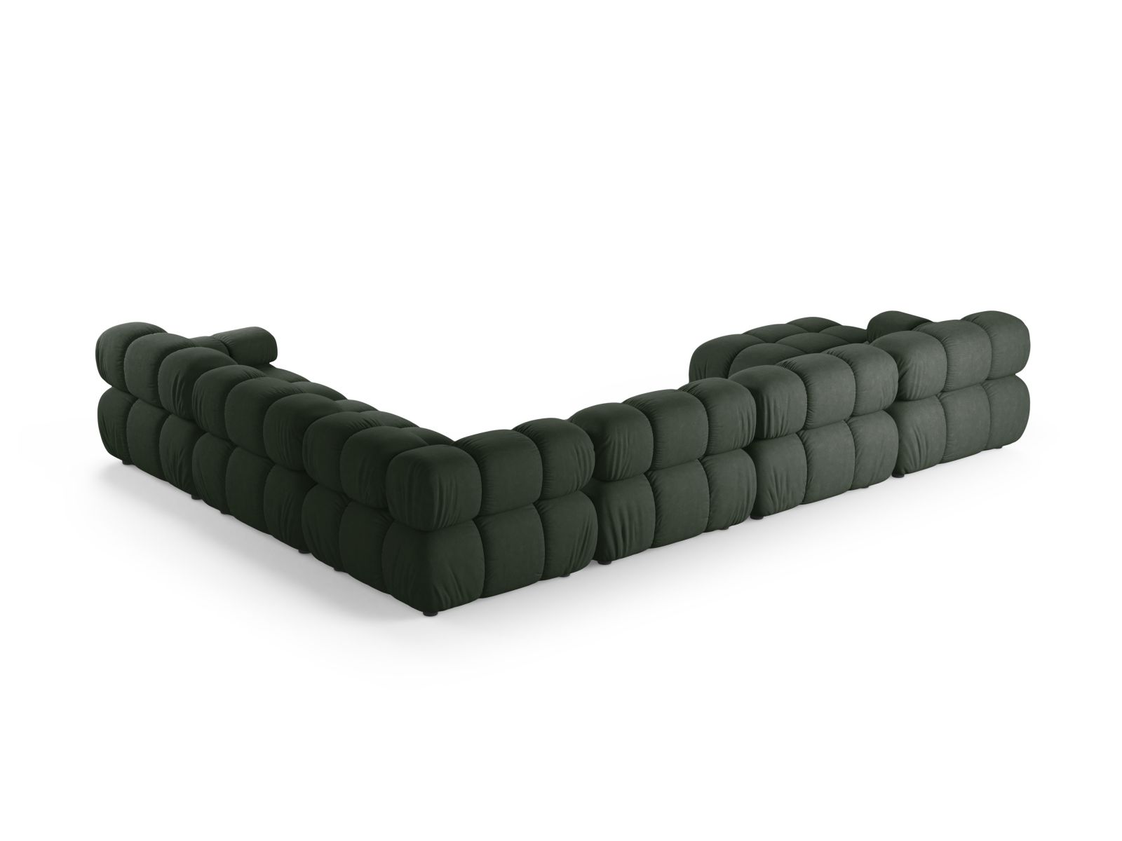 Modular Panoramic Right Corner Sofa, "Bellis", 8 Seats, 376x282x70