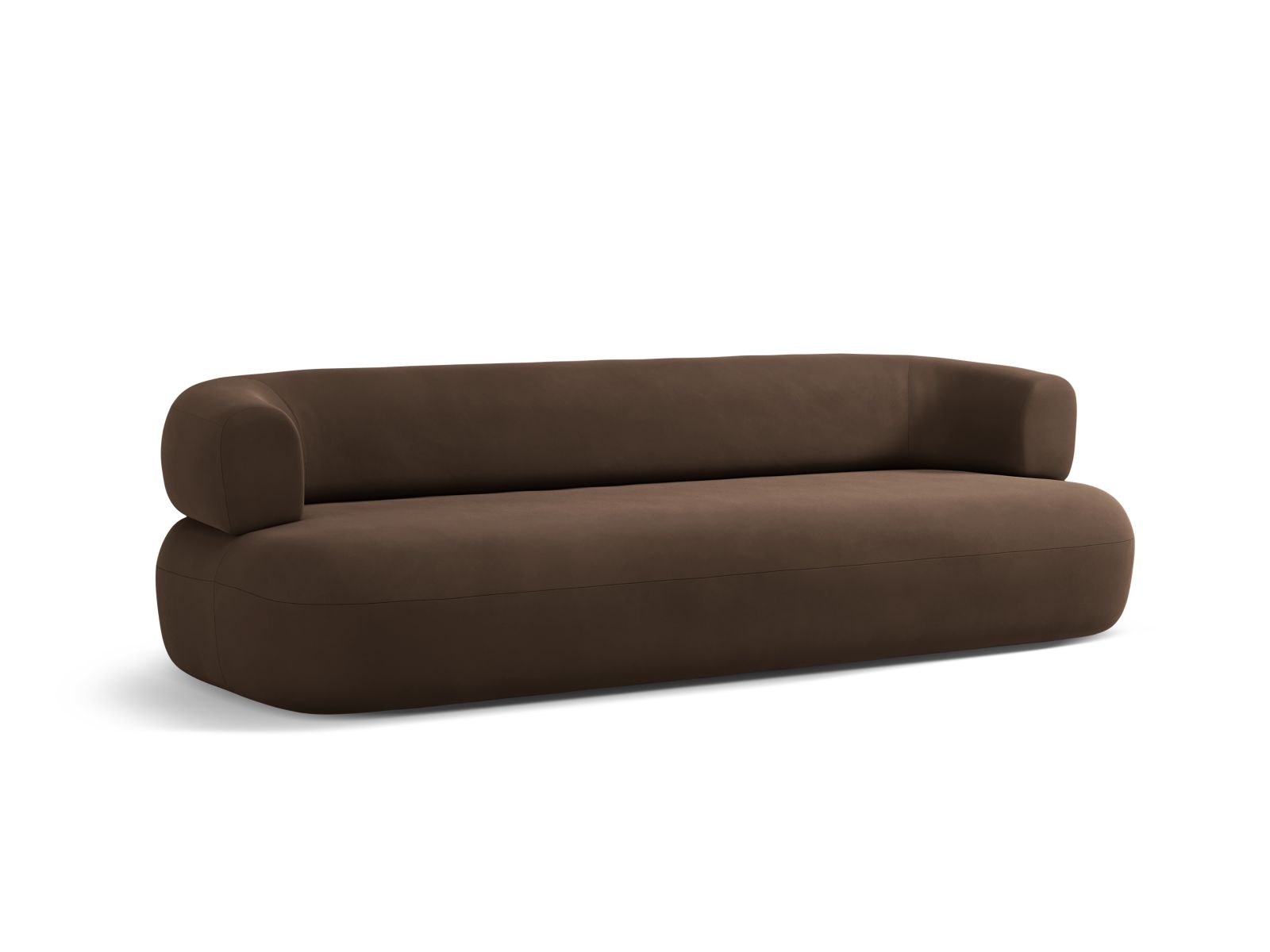 Velvet Sofa, "Jenny", 3 Seats, 200x90x73