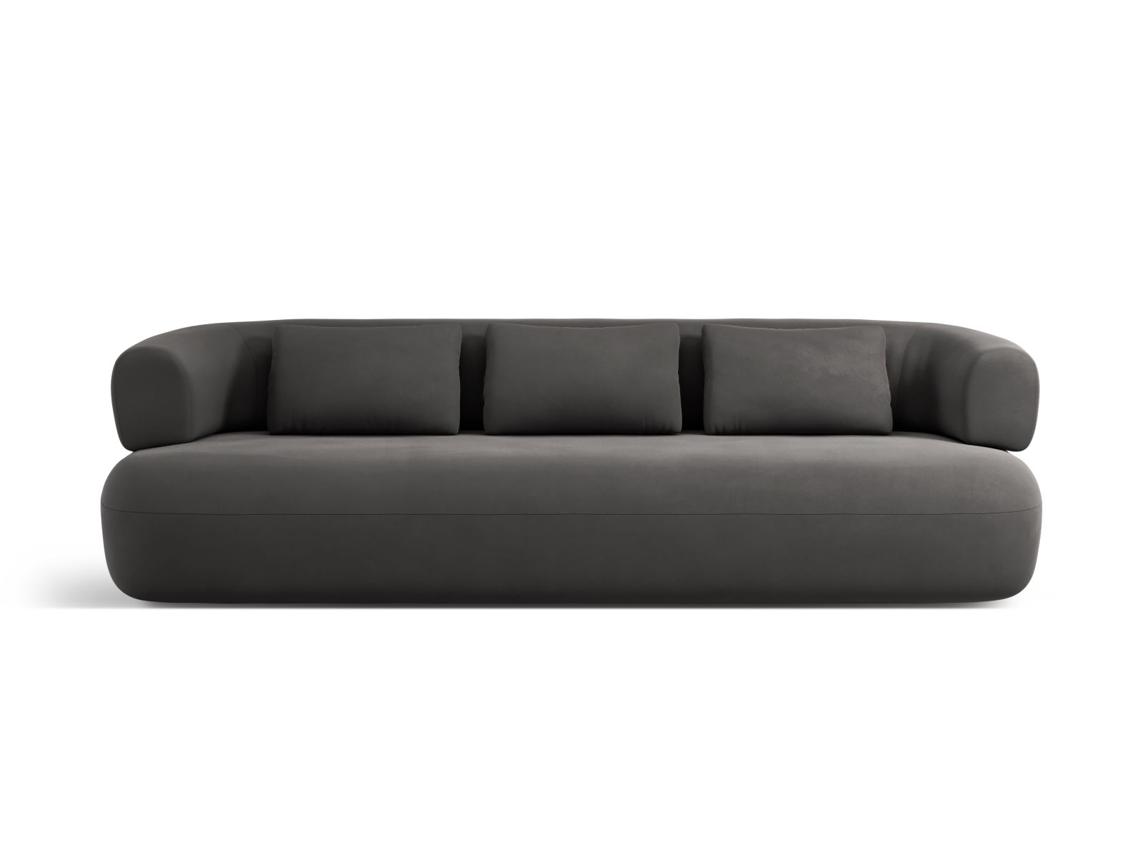 Velvet Sofa, "Jenny", 3 Seats, 200x90x73