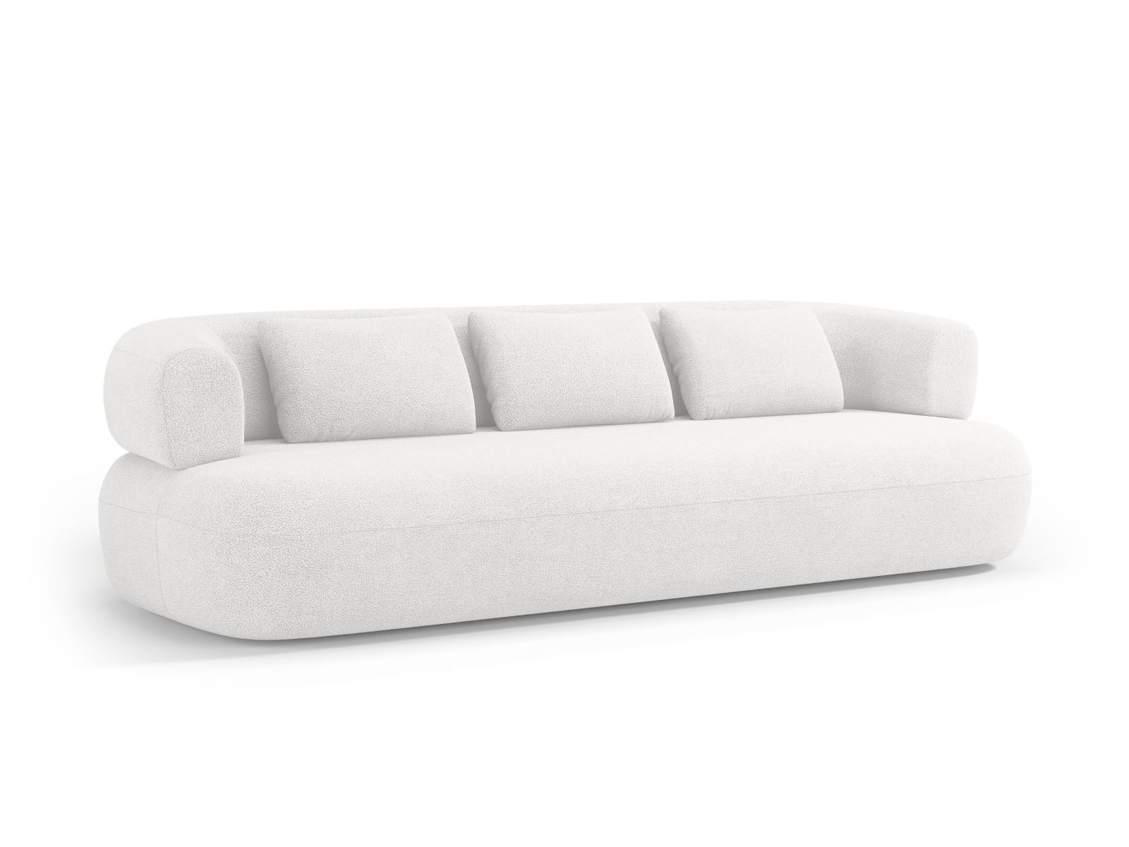 Boucle Sofa, "Jenny", 3 Seats, 200x90x73