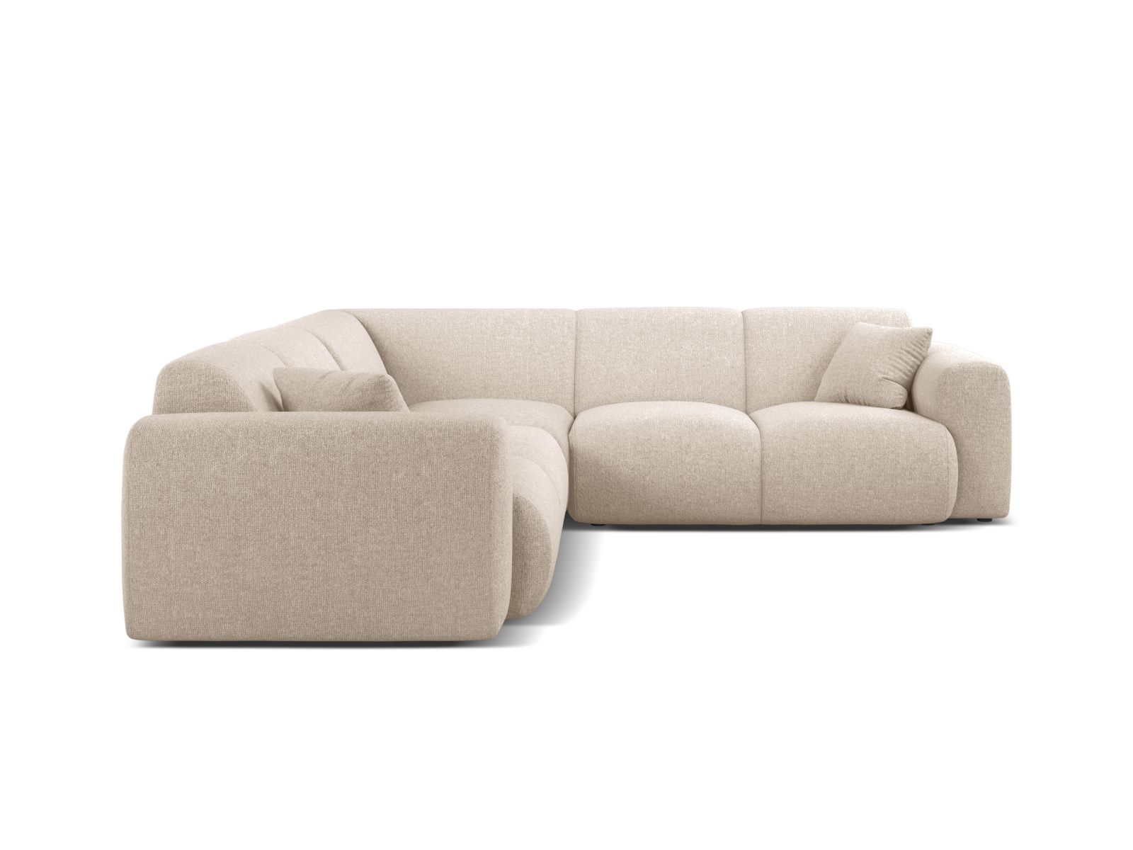 Symmetrical Corner Sofa, "Molino", 5 Seats, 252x252x72