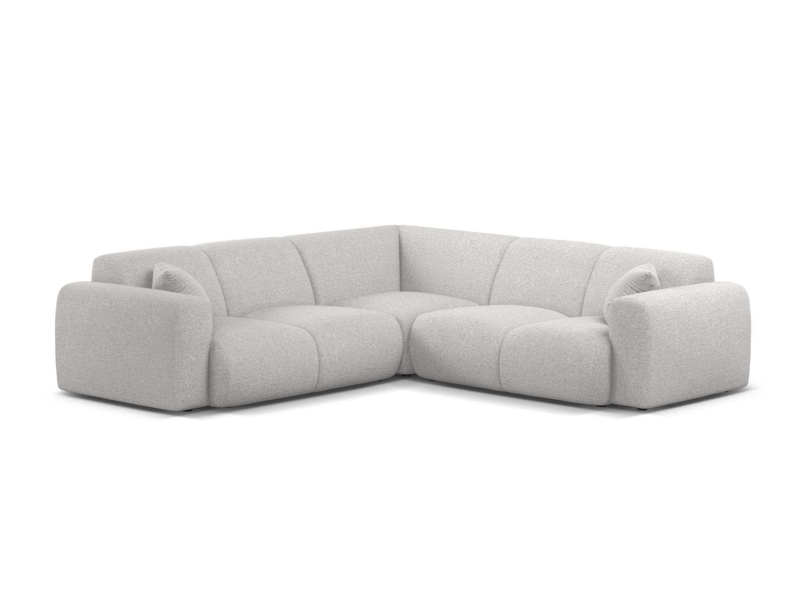 Symmetrical Corner Sofa, "Molino", 5 Seats, 252x252x72