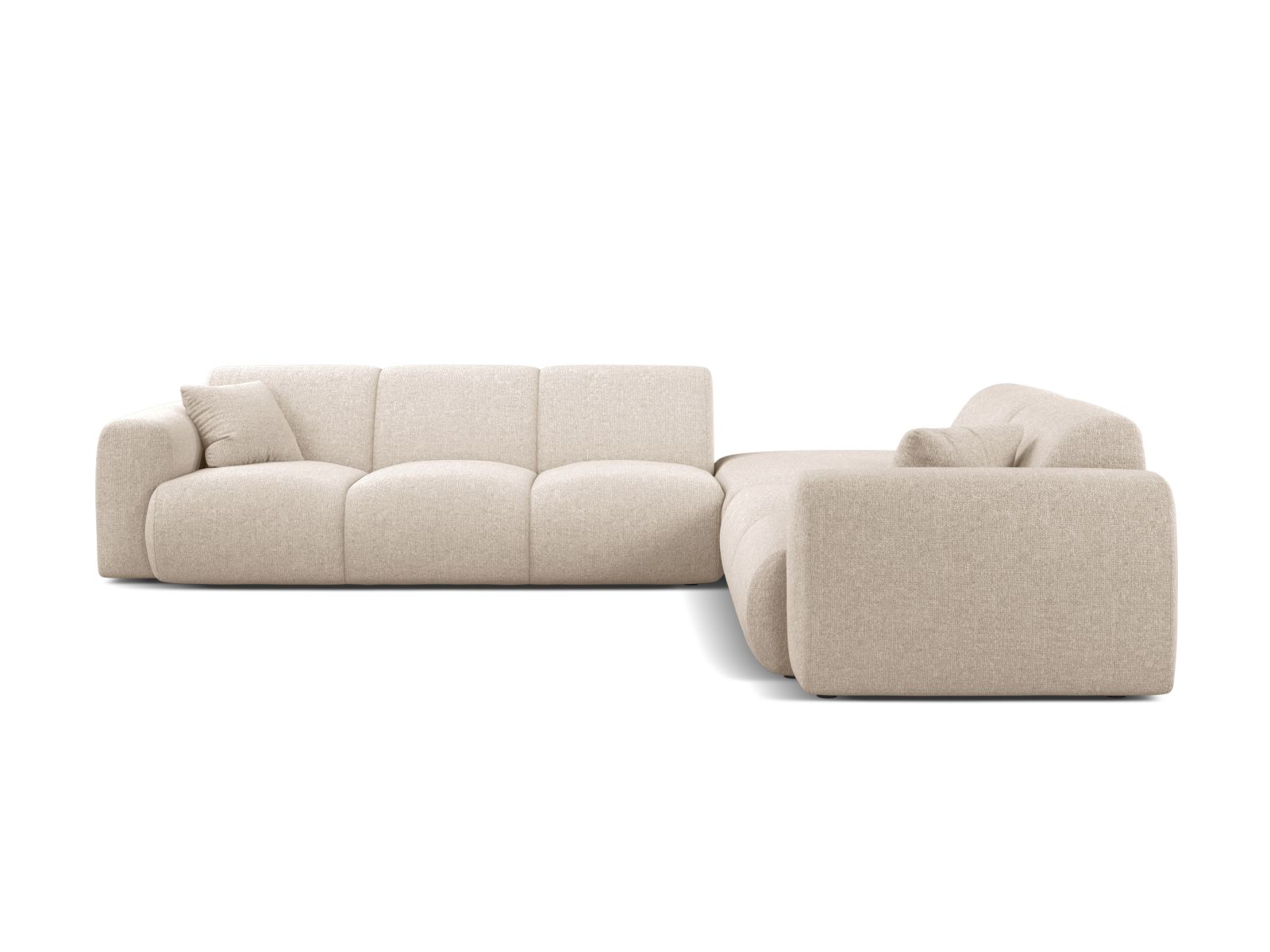 Right Corner Sofa, "Molino", 6 Seats, 315x250x72