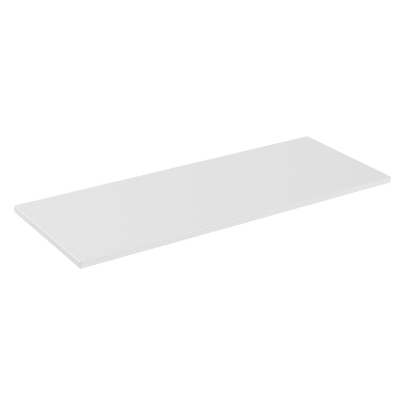 Blat łazienkowy Iconic White 140 cm biały mat