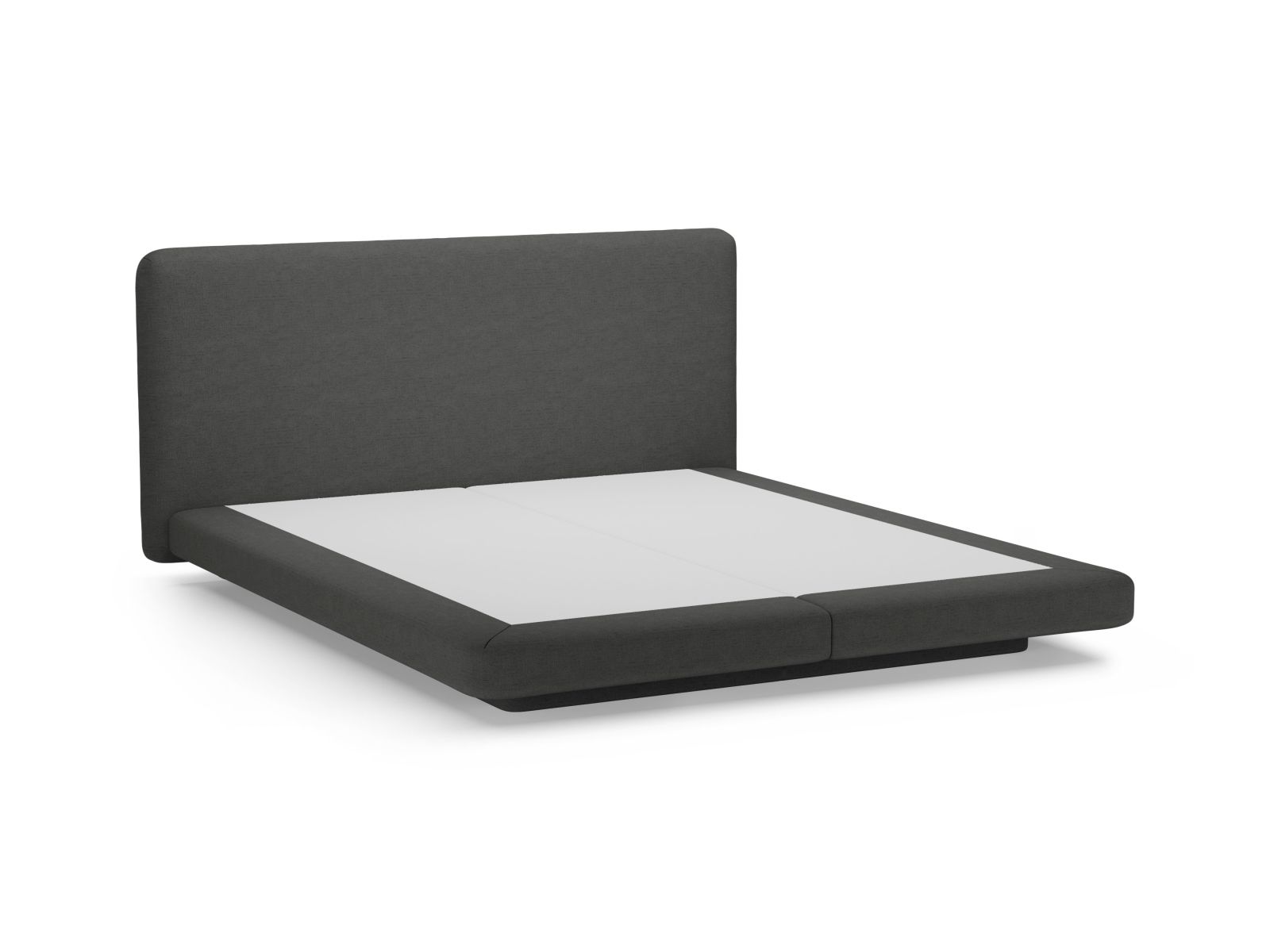 Bed With Headboard, "Linea", 204x225x98