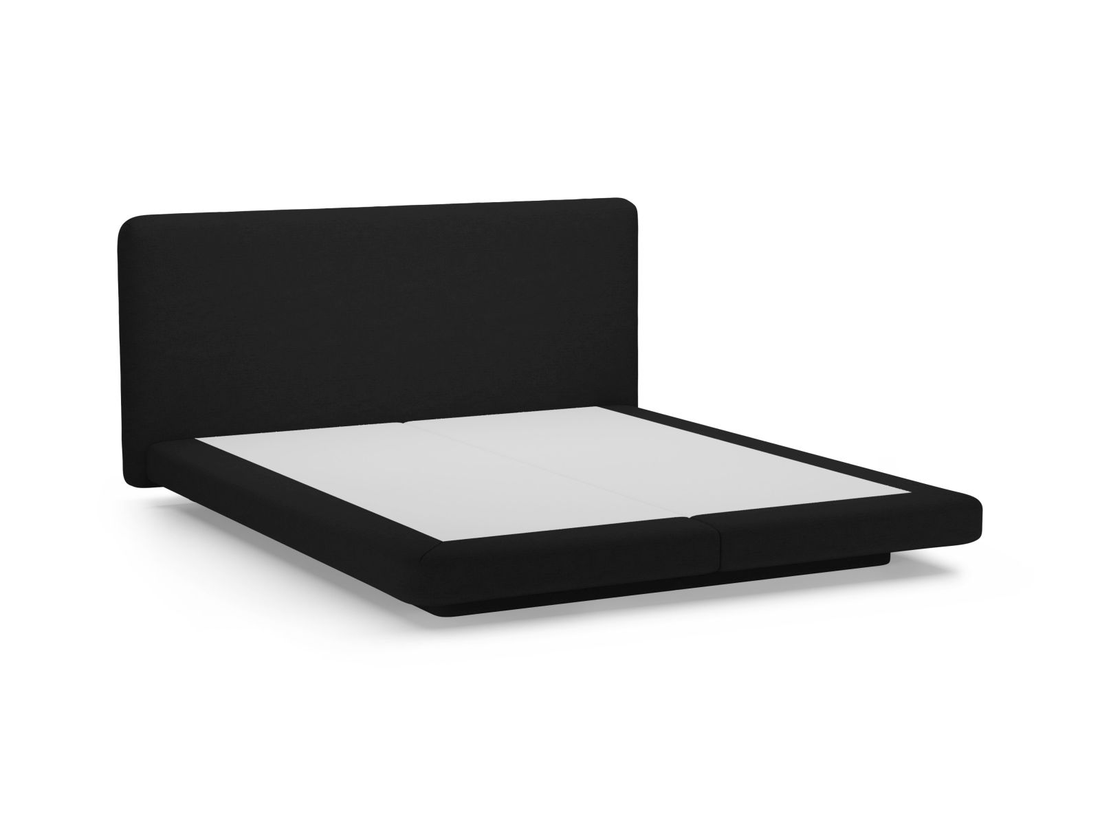 Bed With Headboard, "Linea", 224x225x98