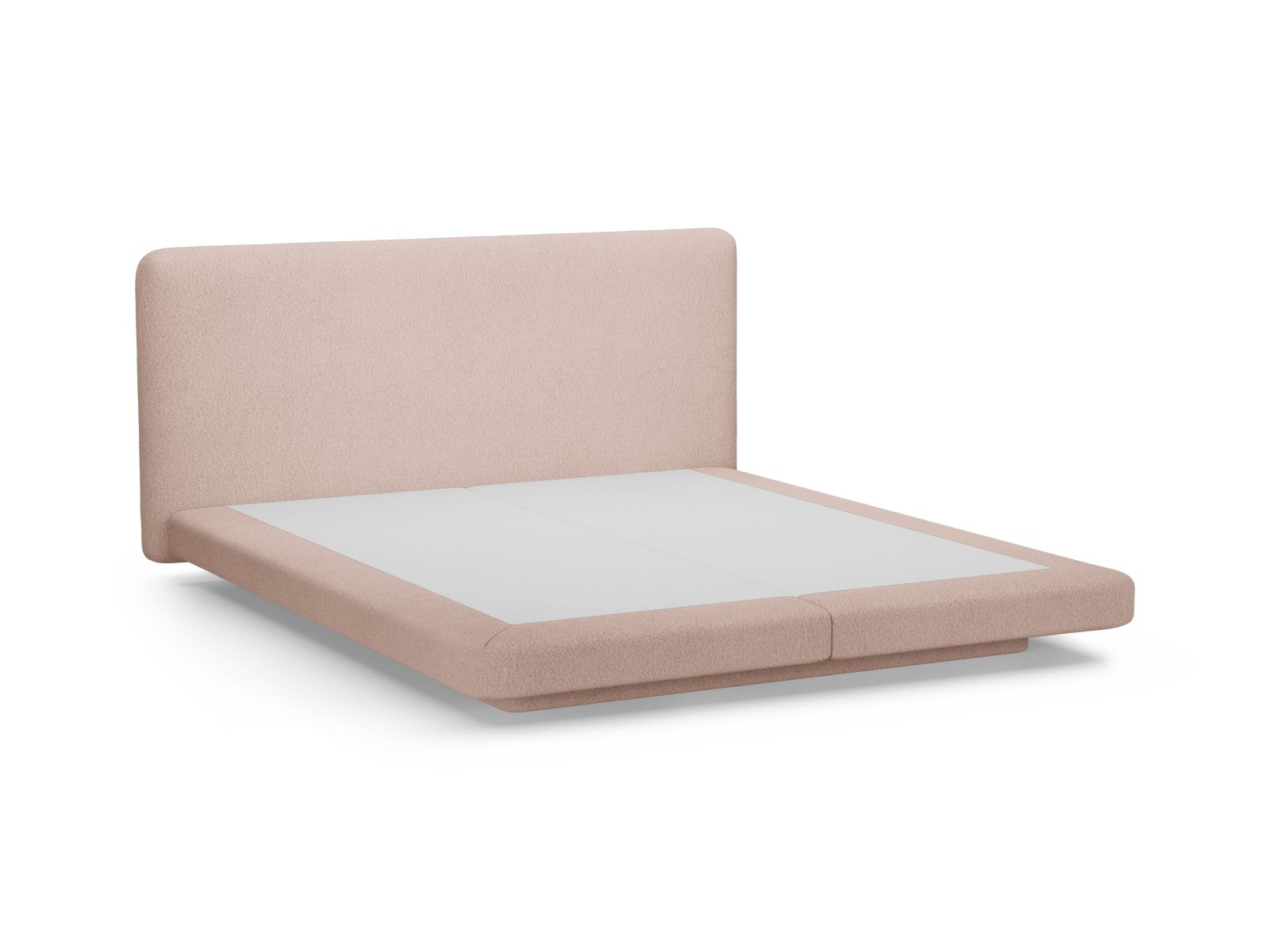 Bed With Headboard, "Linea", 224x225x98