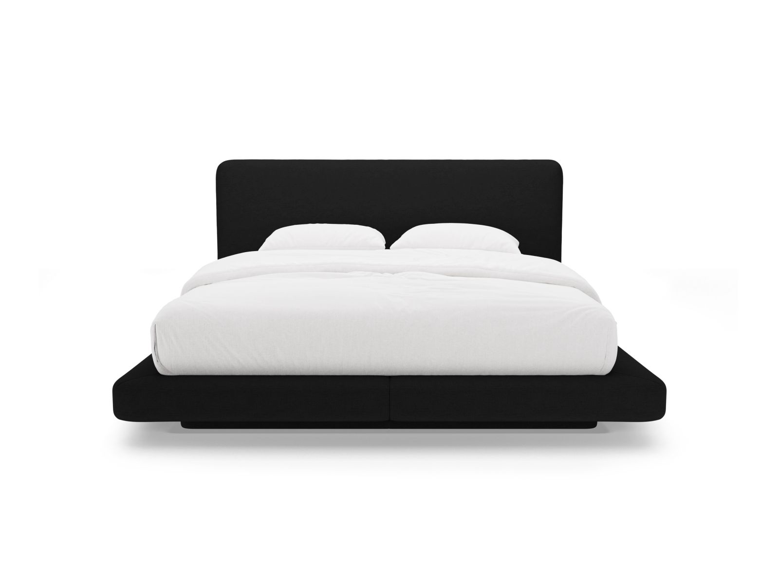 Bed With Headboard, "Linea", 244x225x98