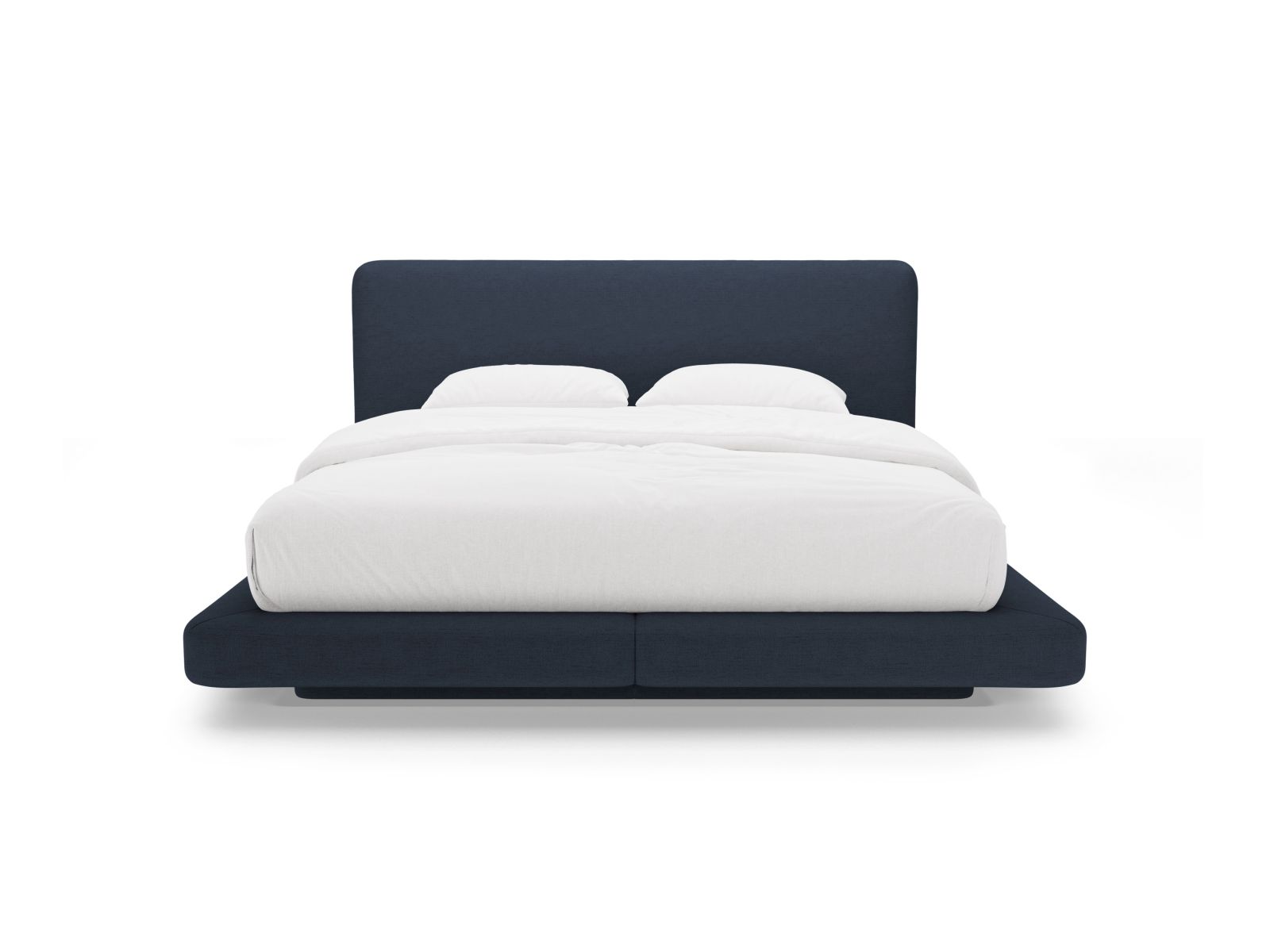 Bed With Headboard, "Linea", 244x225x98