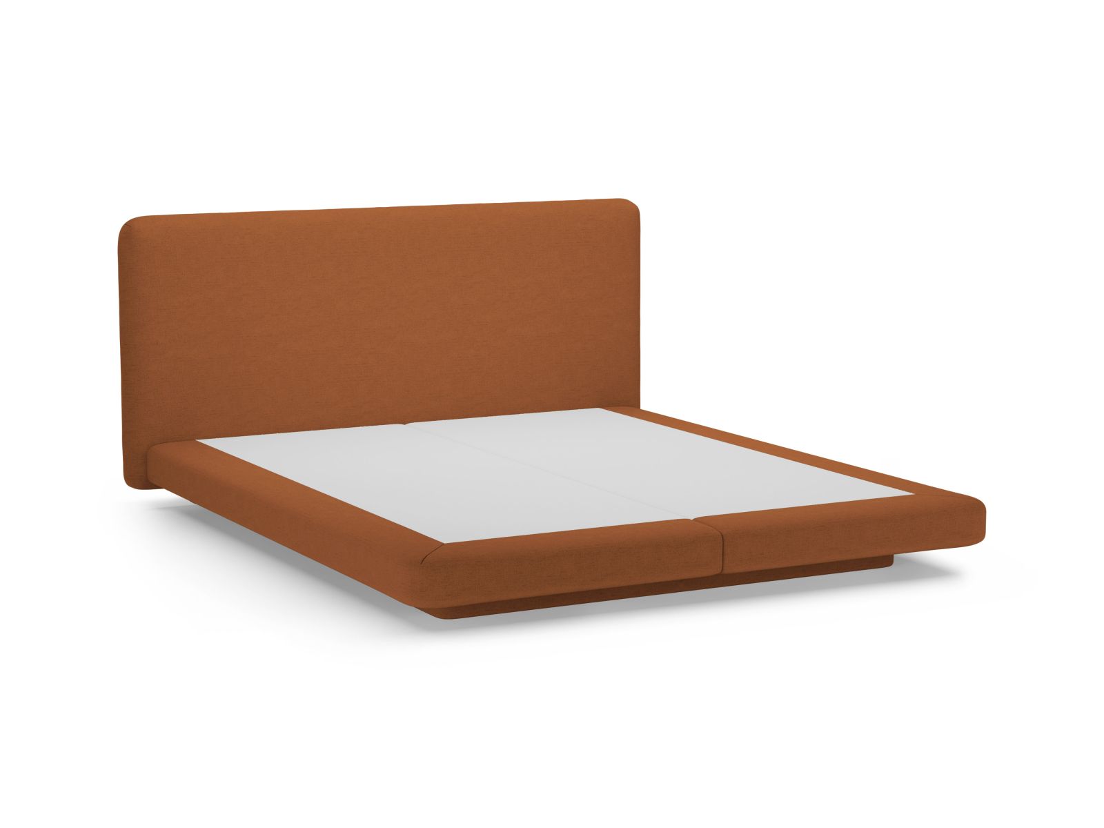 Bed With Headboard, "Linea", 244x225x98