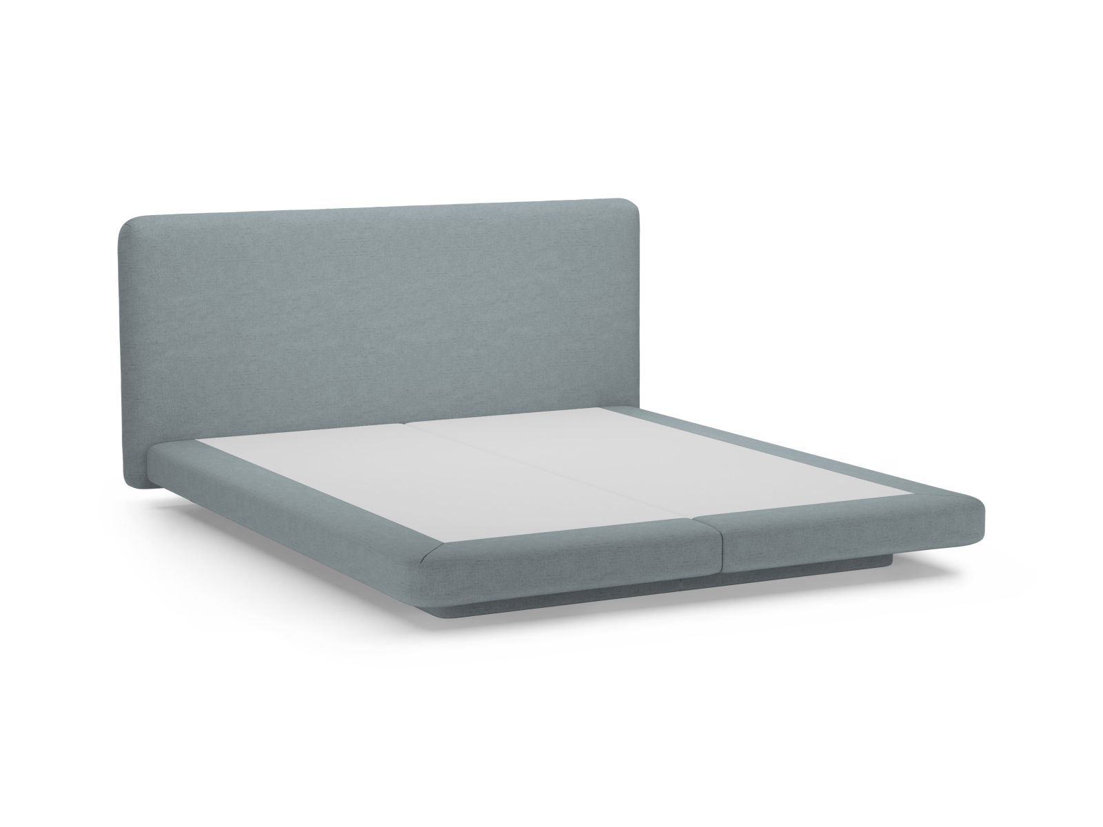 Bed With Headboard, "Linea", 244x225x98