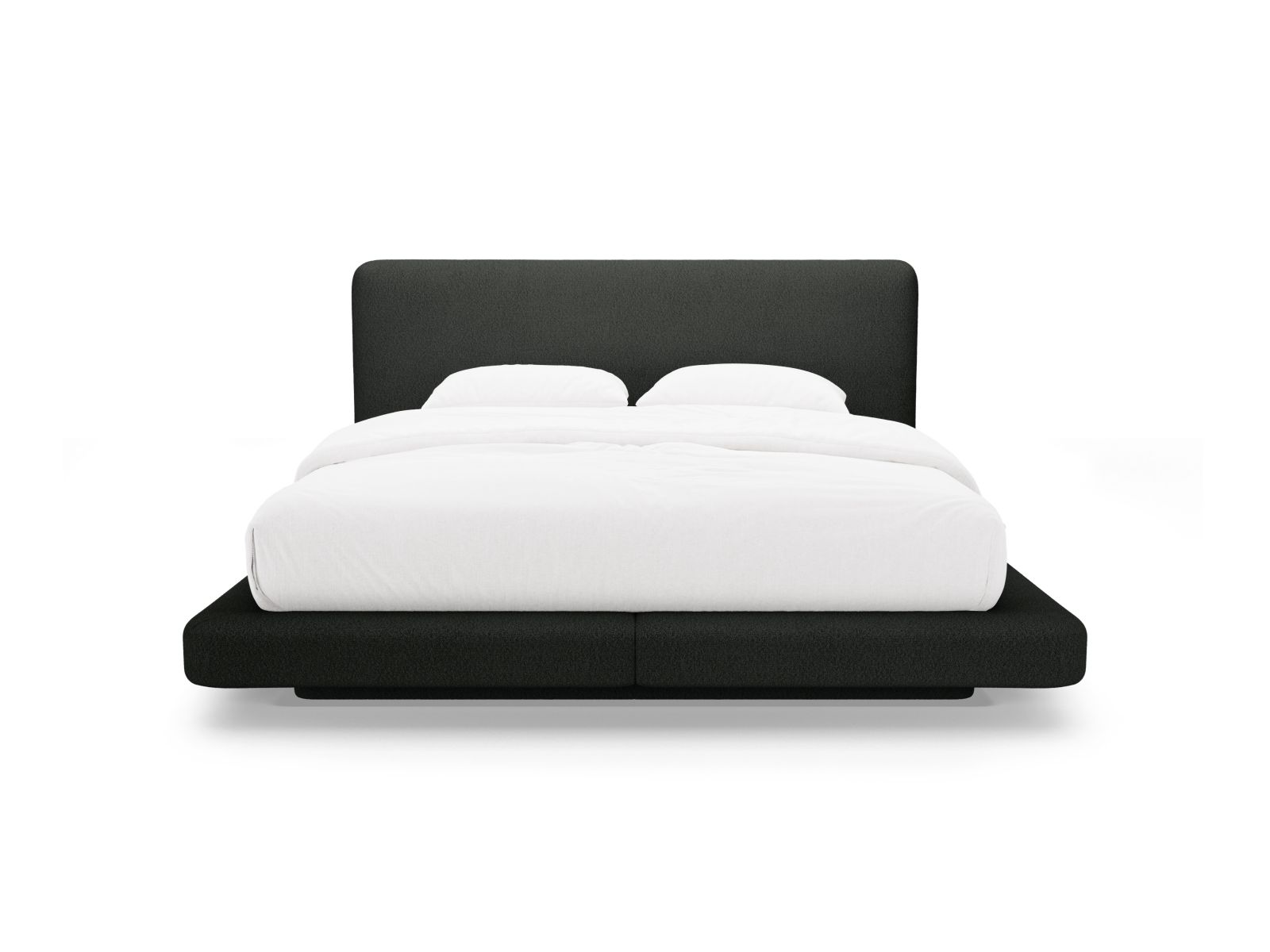 Bed With Headboard, "Linea", 244x225x98