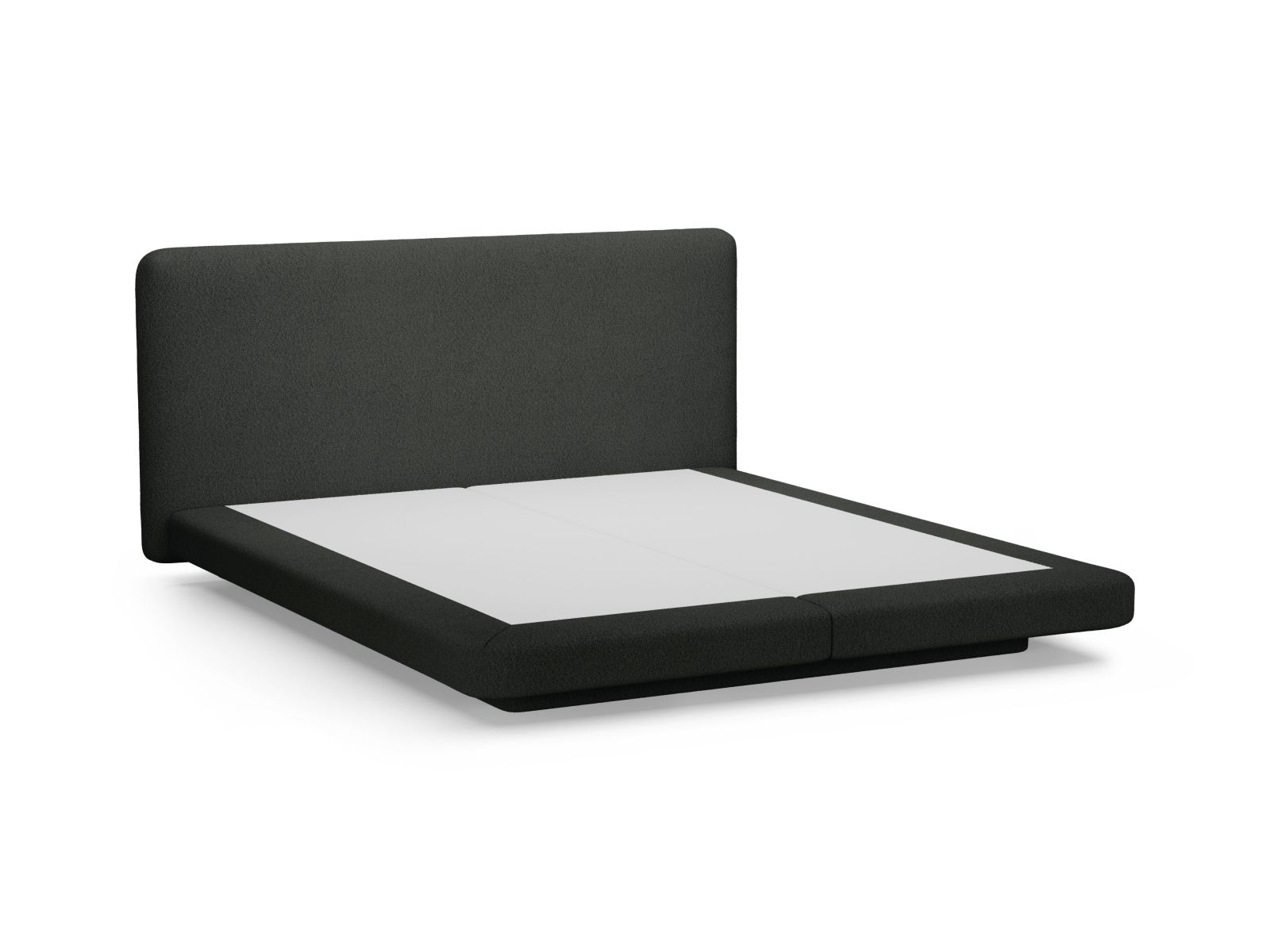 Bed With Headboard, "Linea", 244x225x98