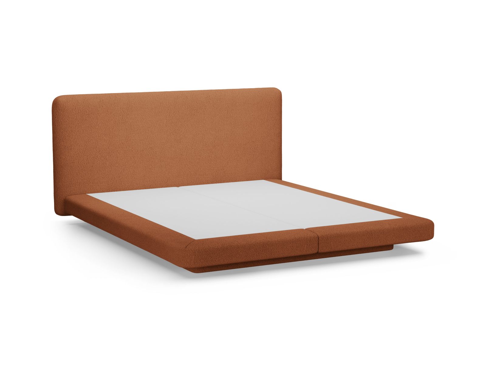 Bed With Headboard, "Linea", 244x225x98