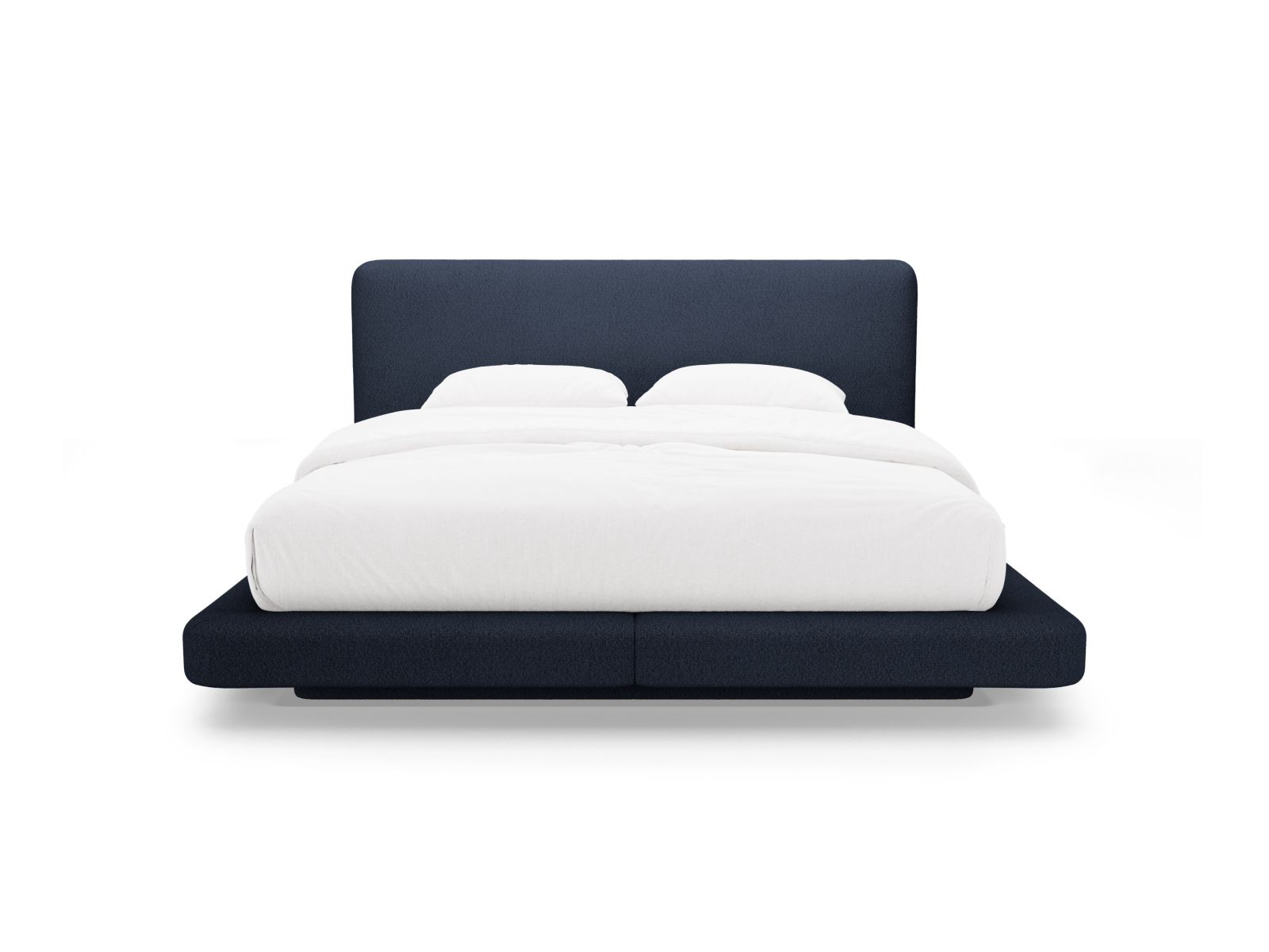 Bed With Headboard, "Linea", 244x225x98