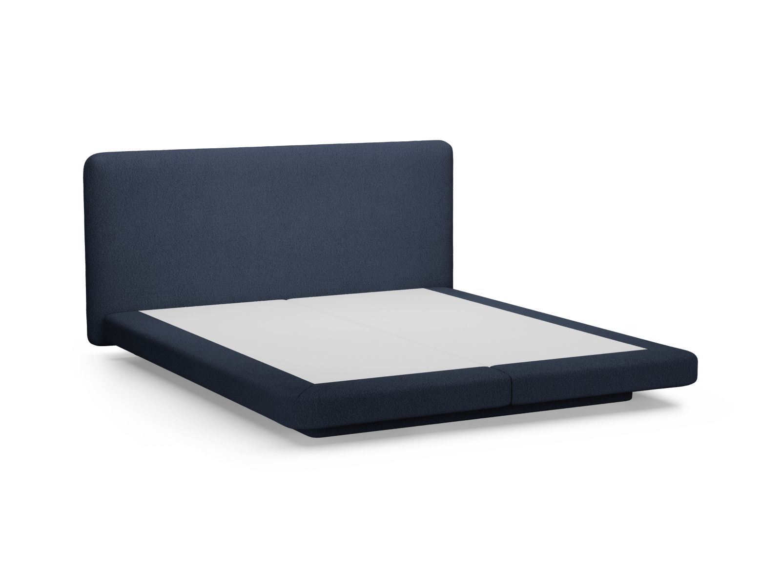 Bed With Headboard, "Linea", 244x225x98