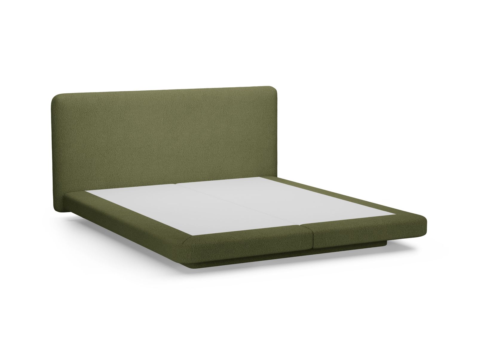 Bed With Headboard, "Linea", 244x225x98