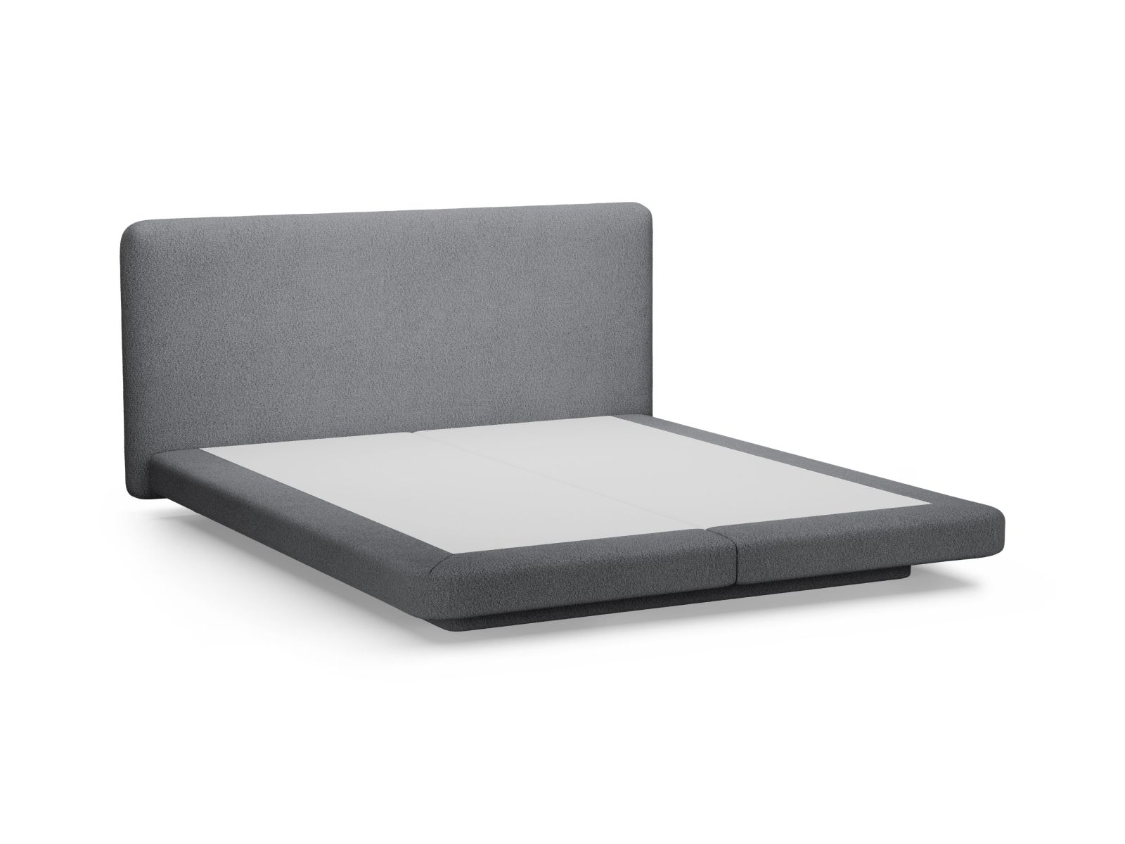 Bed With Headboard, "Linea", 244x225x98