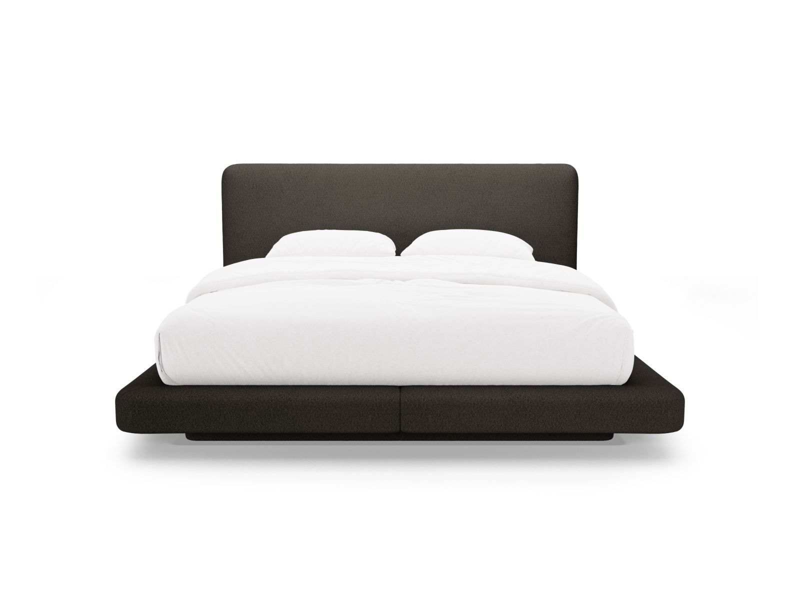 Bed With Headboard, "Linea", 244x225x98