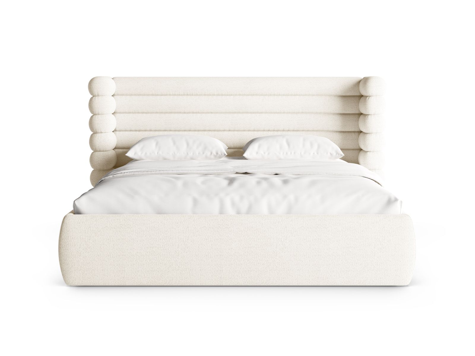 Storage Bed With Headboard, "Mount", 216x228x120