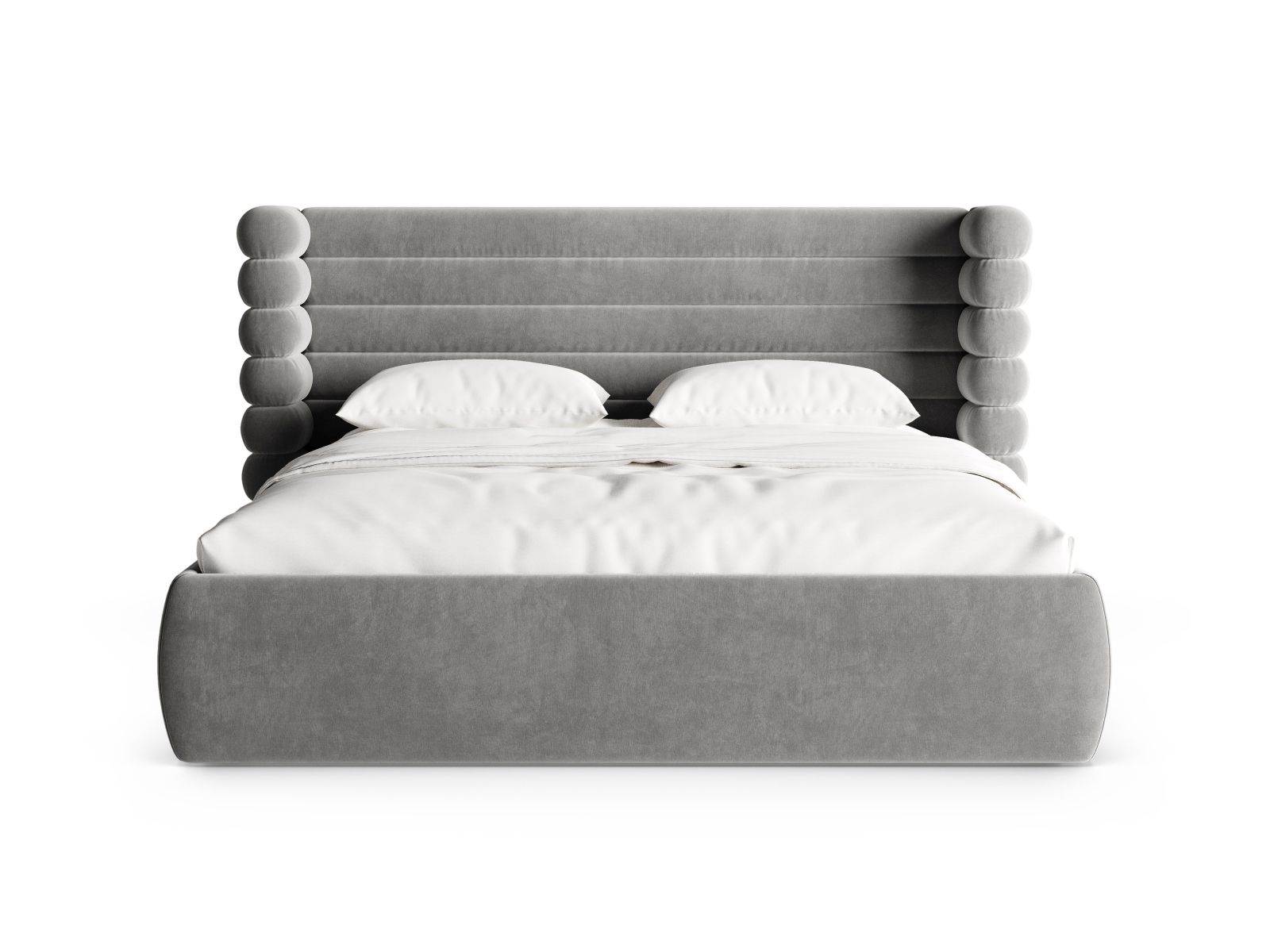 Storage Bed With Headboard, "Mount", 216x228x120