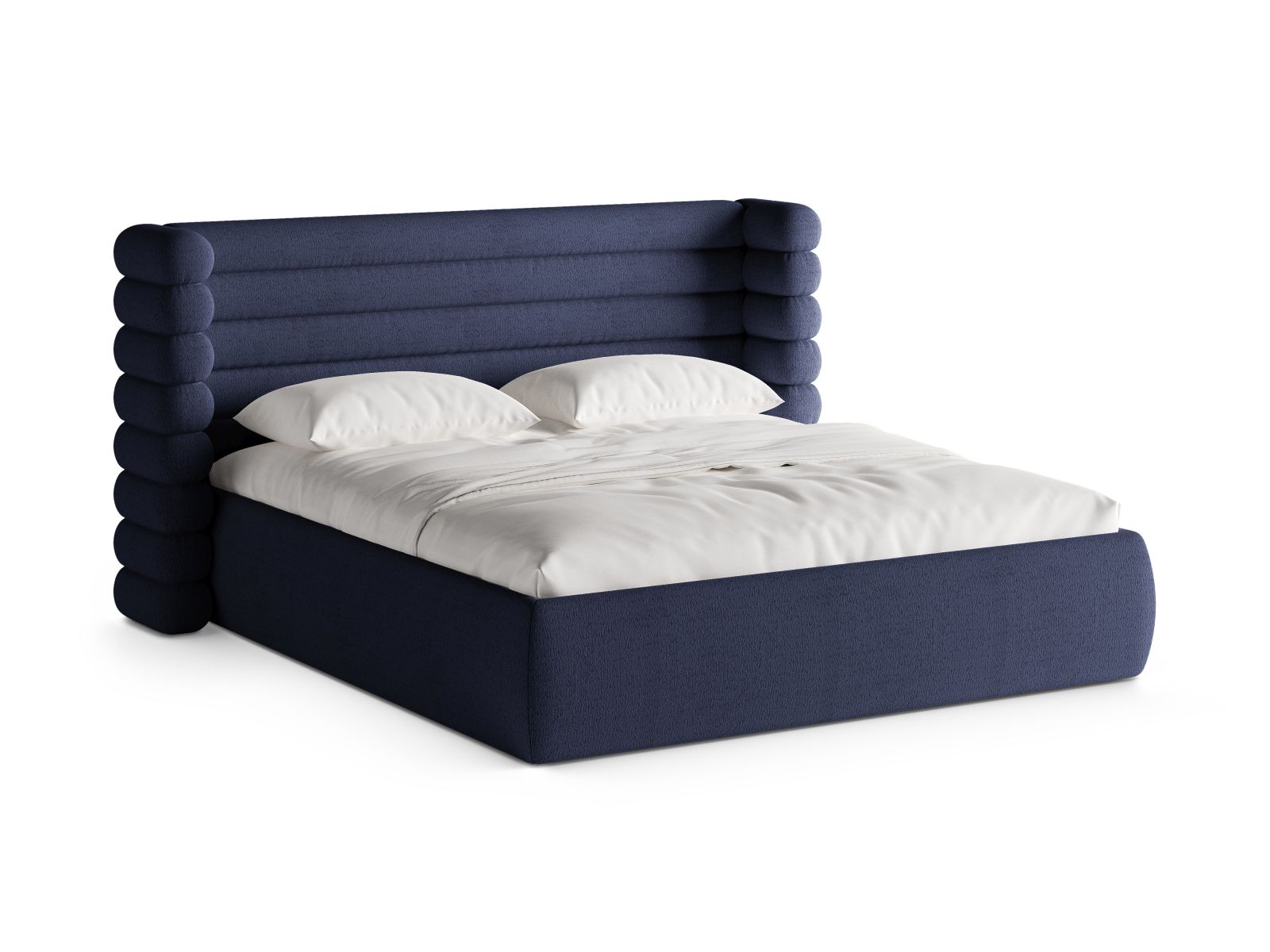 Storage Bed With Headboard, "Mount", 236x228x120