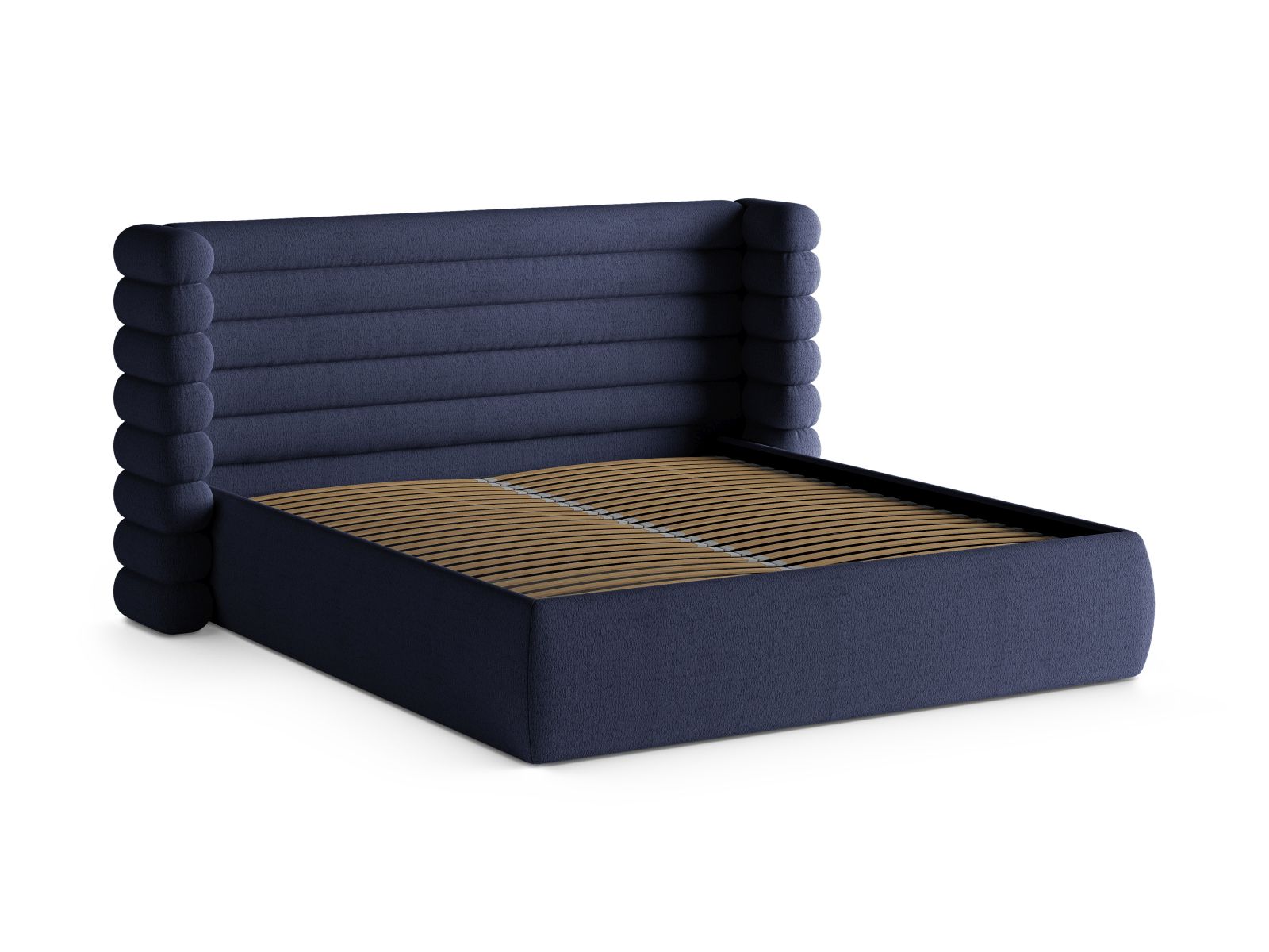 Storage Bed With Headboard, "Mount", 236x228x120