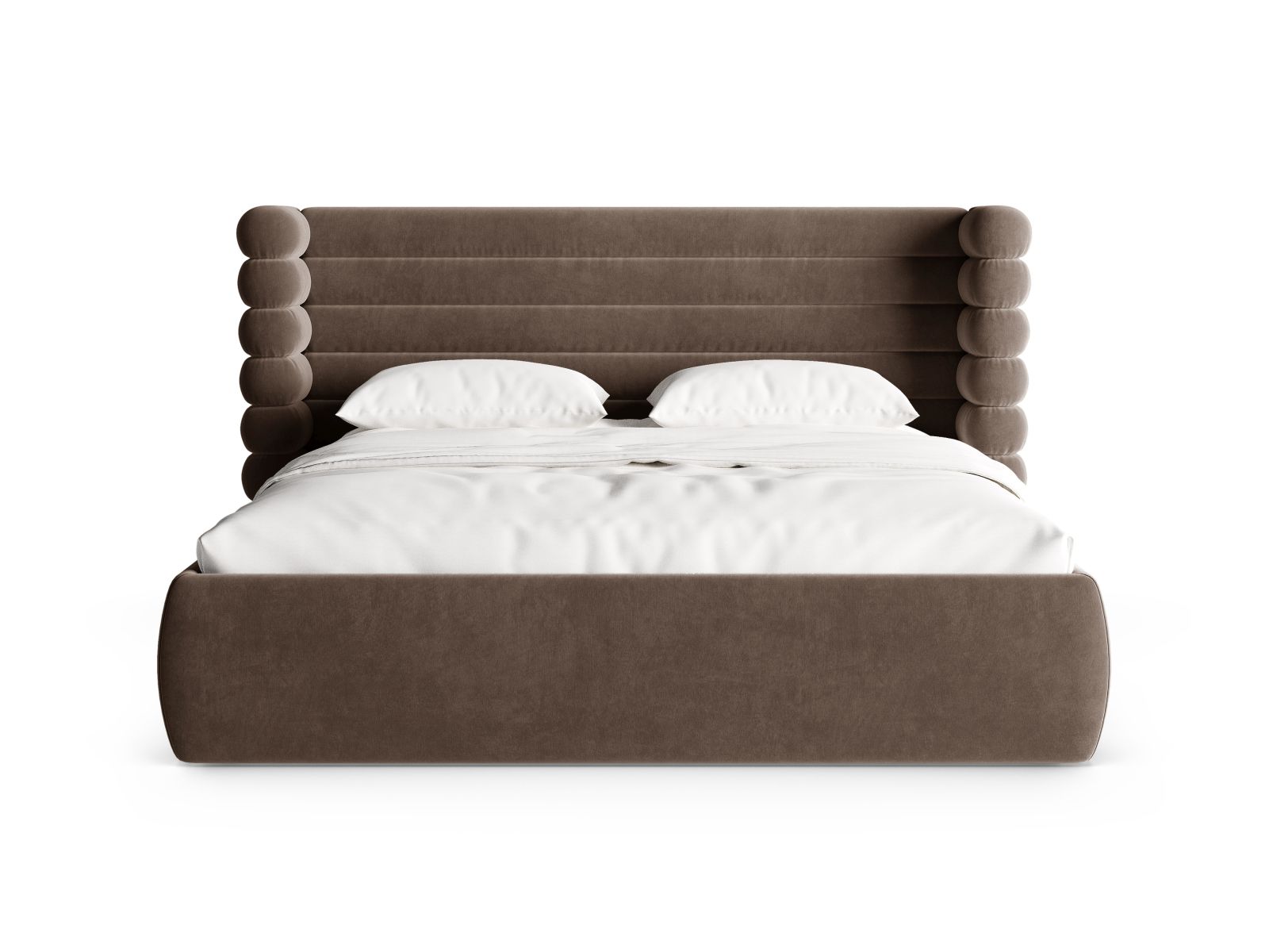Storage Bed With Headboard, "Mount", 236x228x120