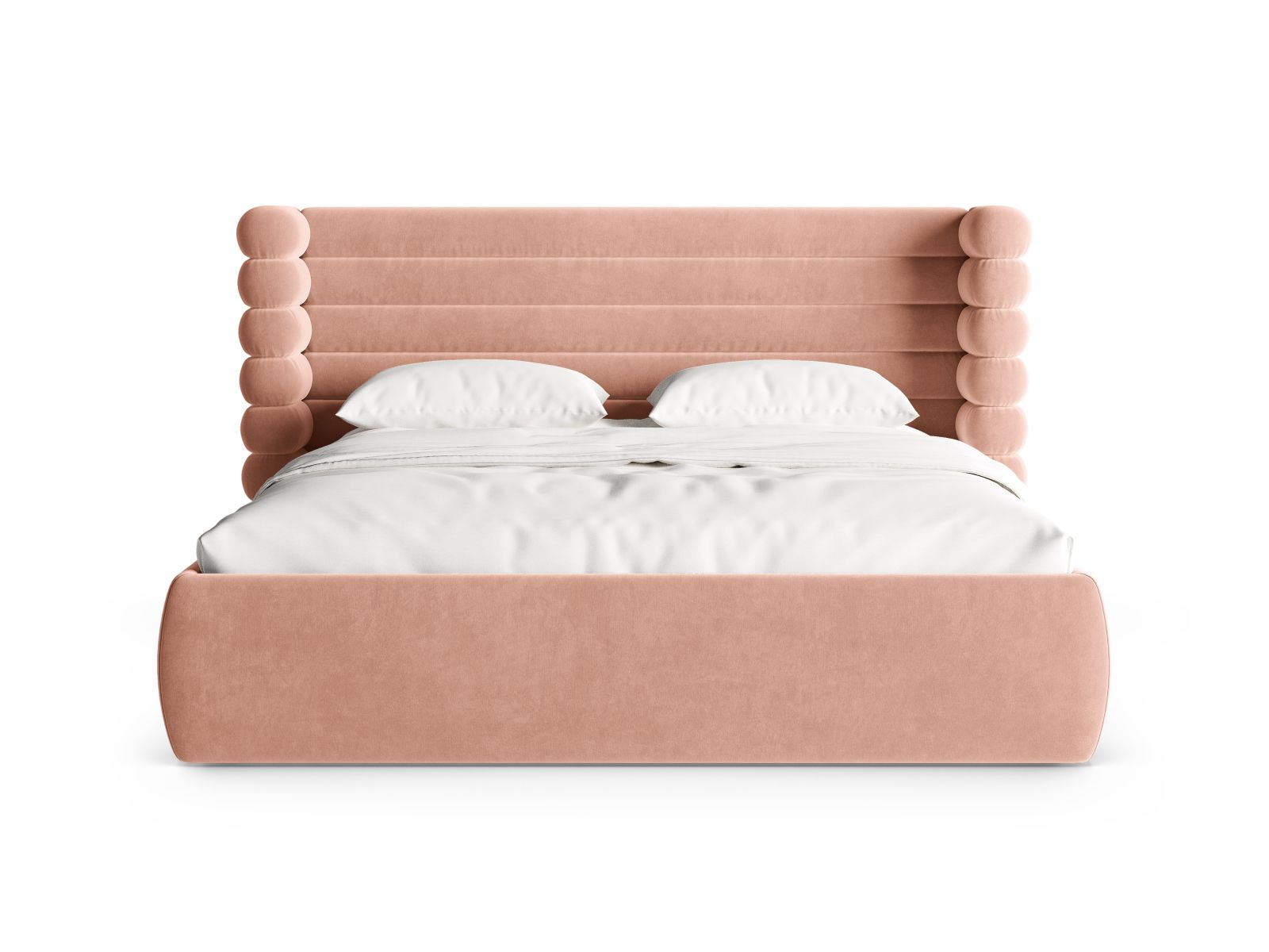 Storage Bed With Headboard, "Mount", 236x228x120