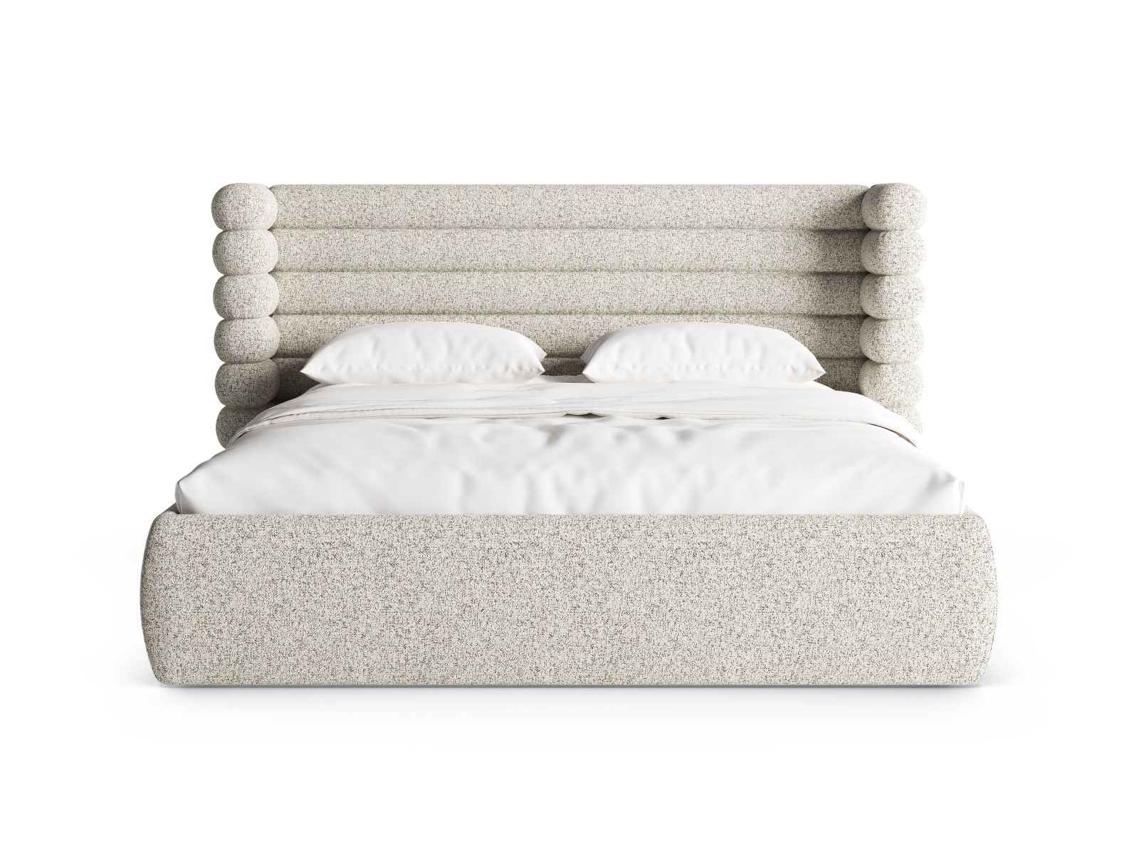Storage Bed With Headboard, "Mount", 236x228x120