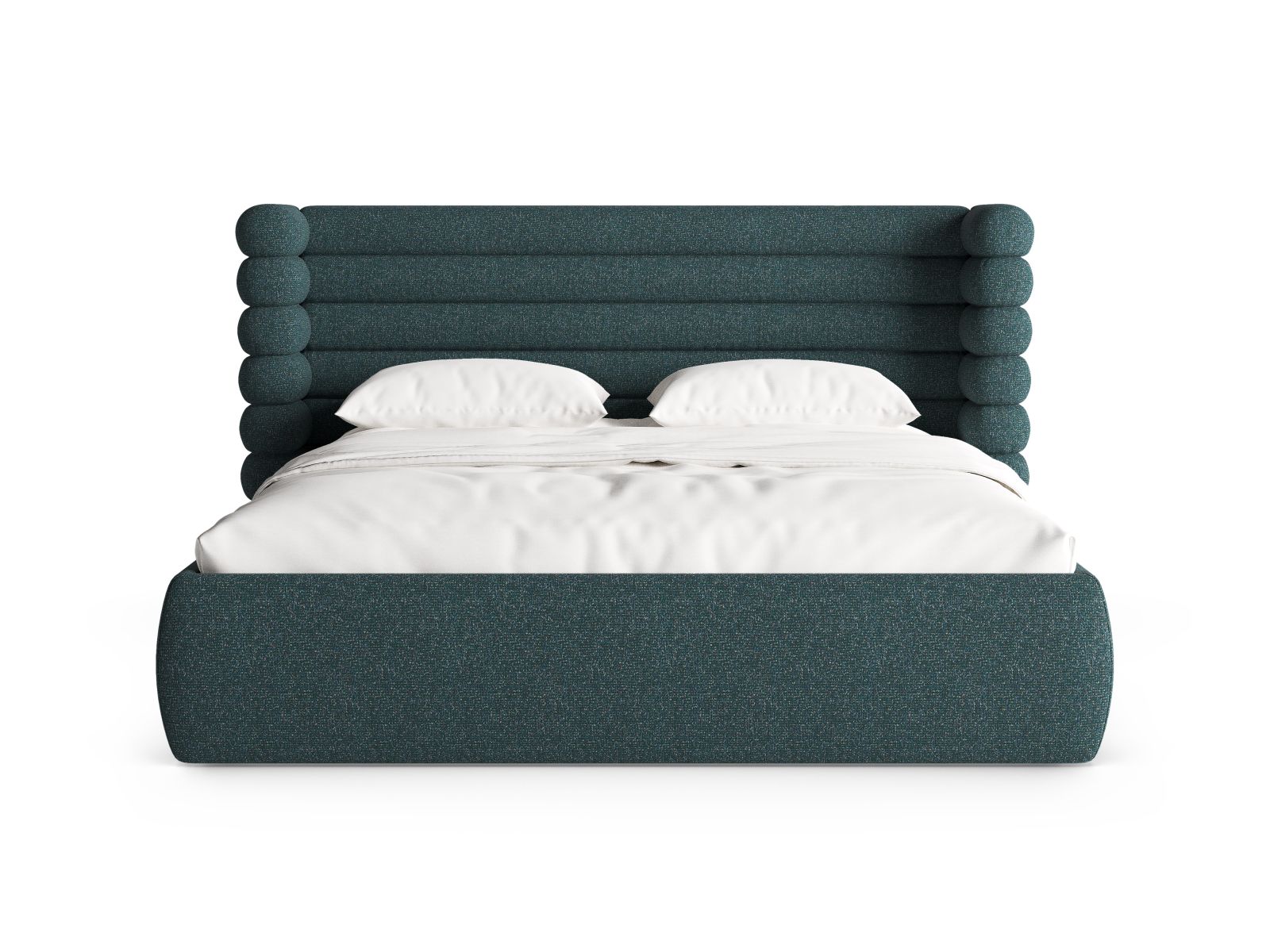 Storage Bed With Headboard, "Mount", 236x228x120
