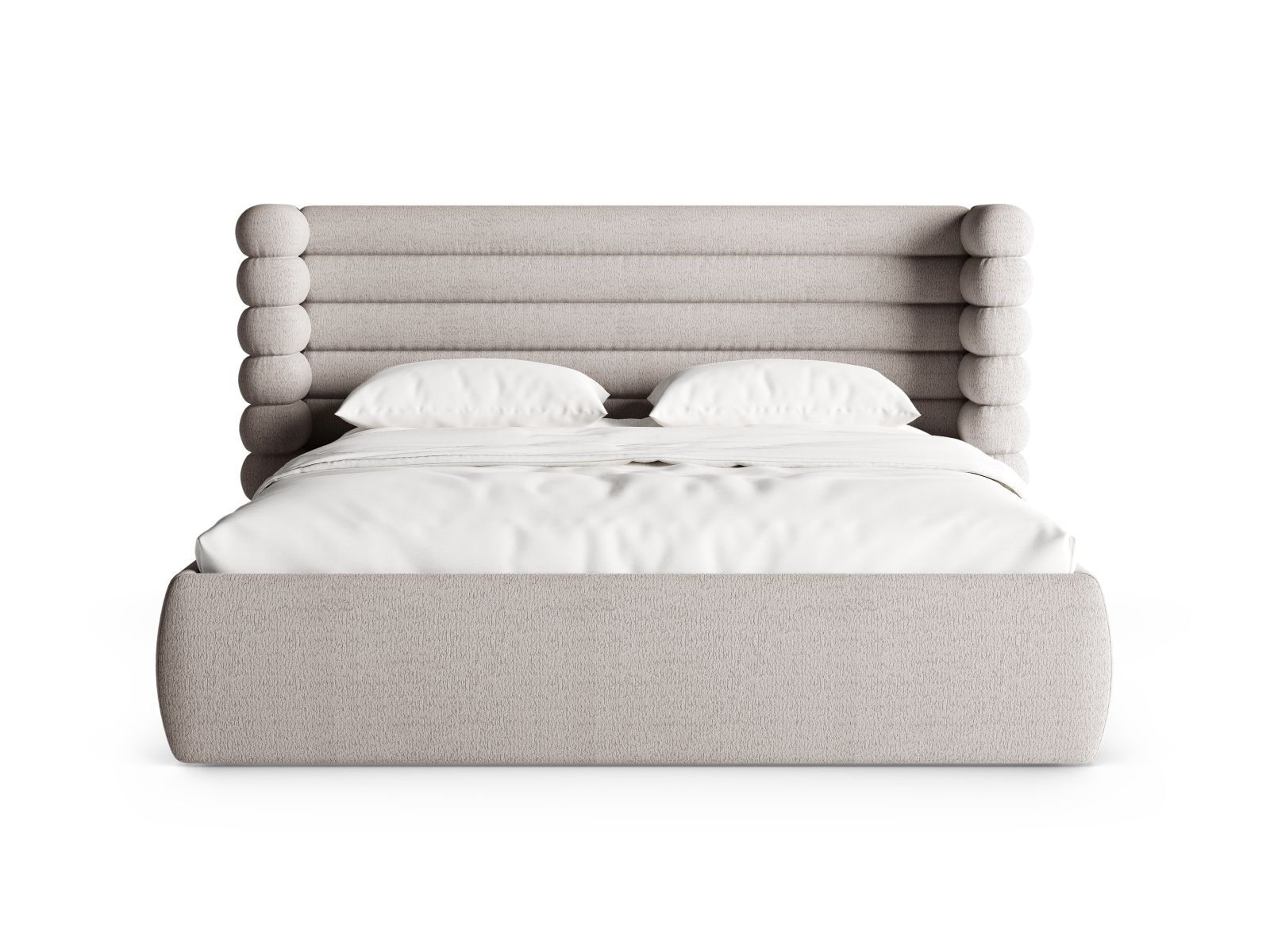 Storage Bed With Headboard, "Mount", 256x228x120