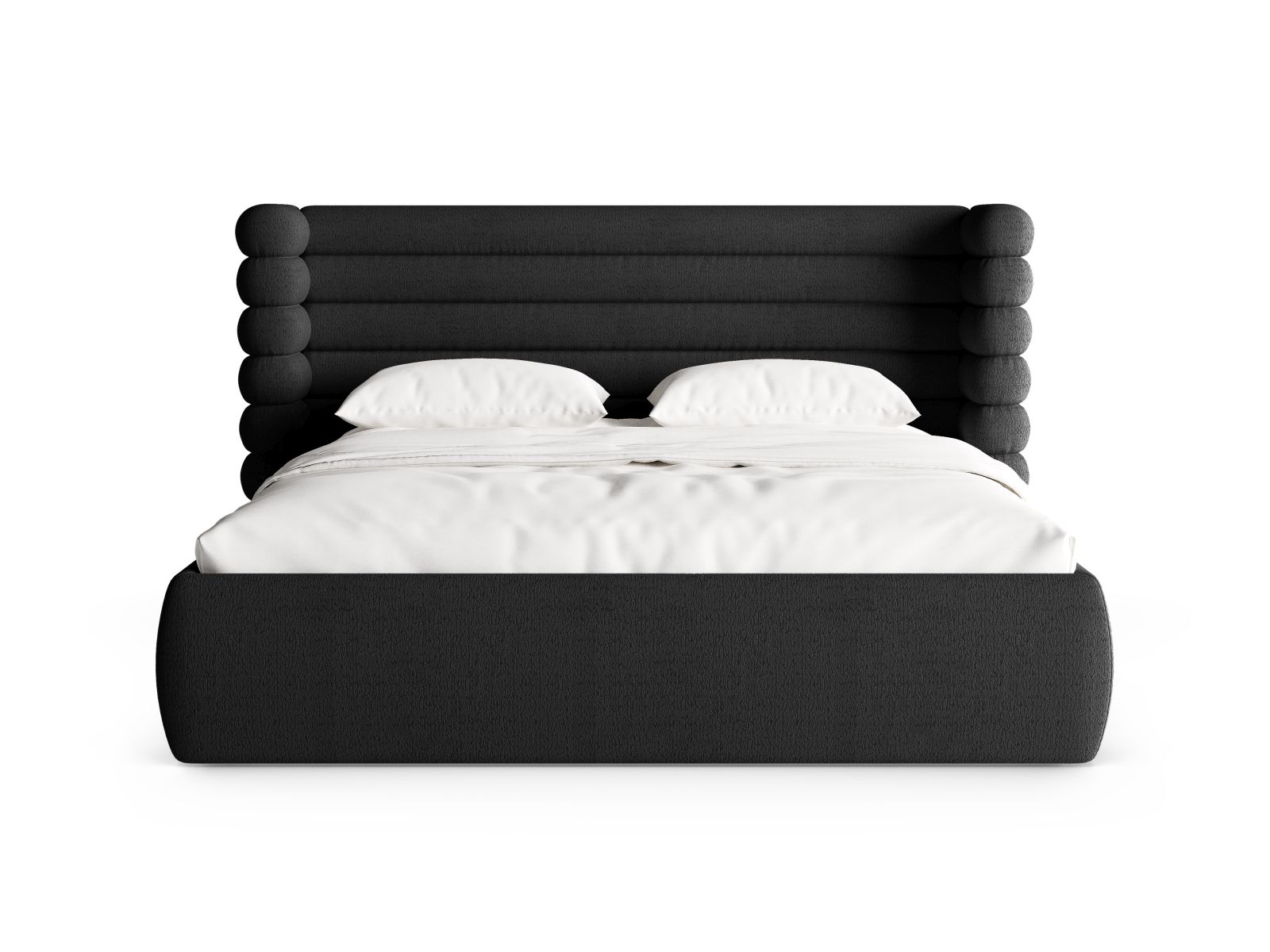 Storage Bed With Headboard, "Mount", 256x228x120