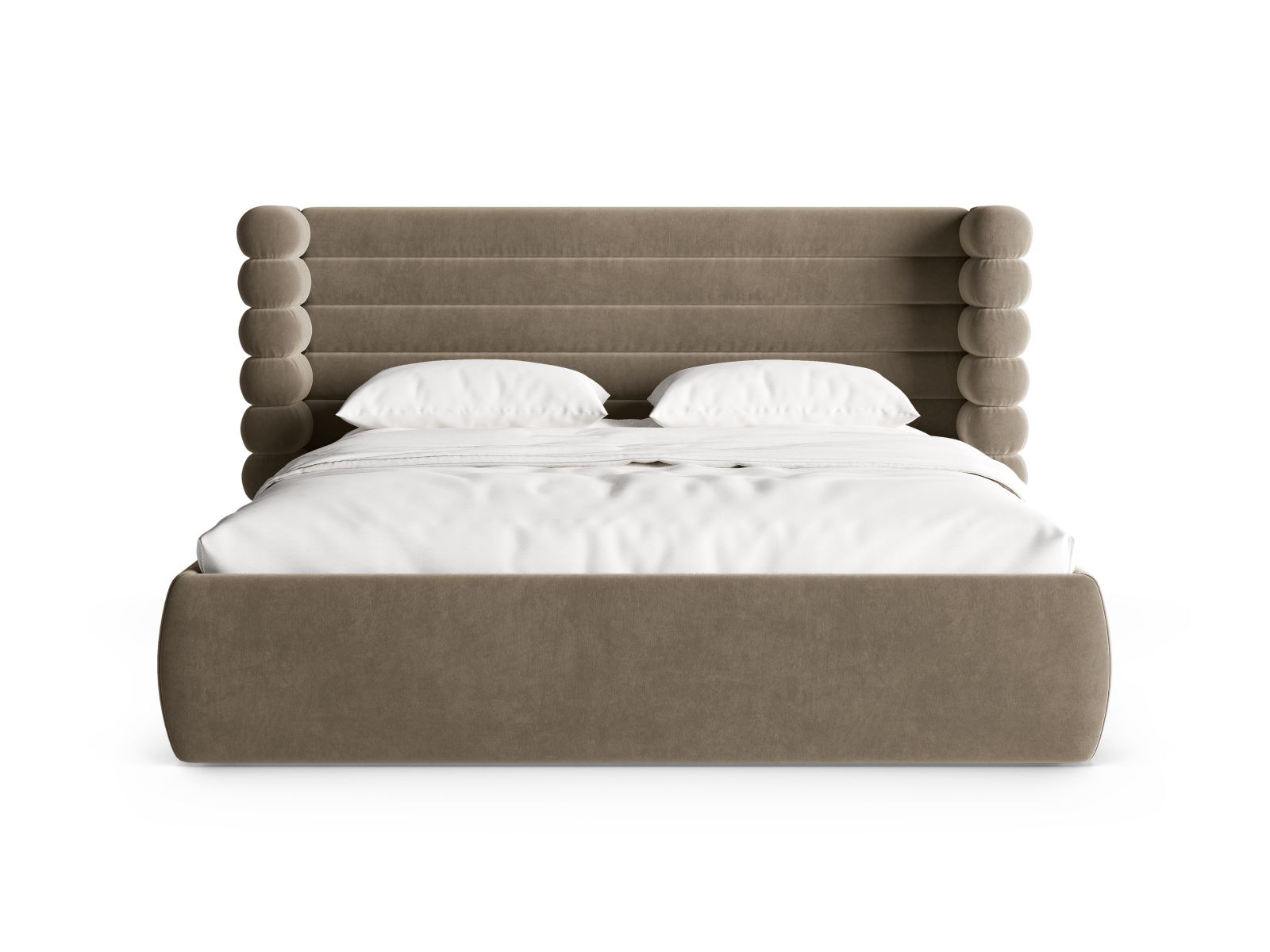 Storage Bed With Headboard, "Mount", 256x228x120
