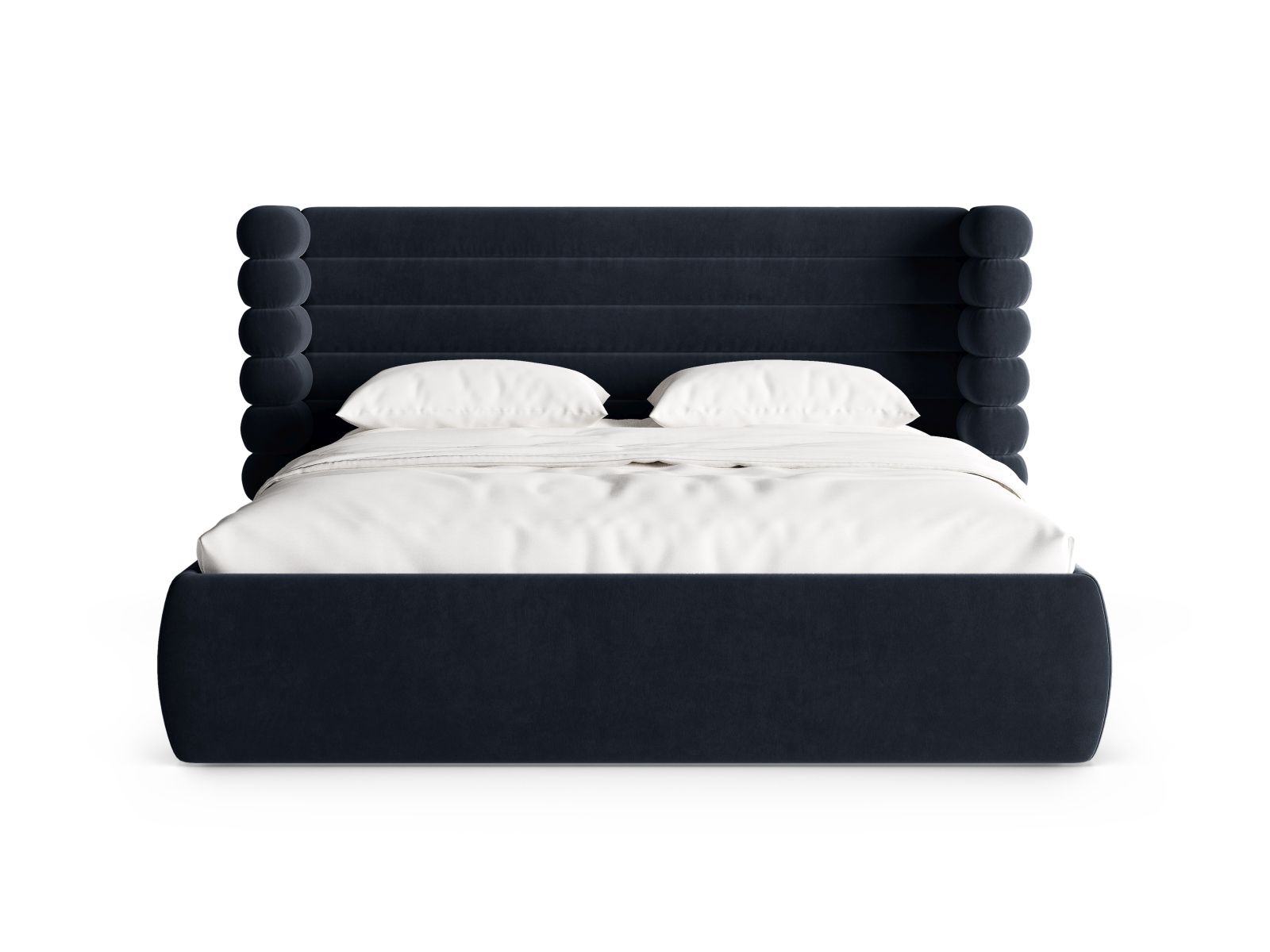Storage Bed With Headboard, "Mount", 256x228x120