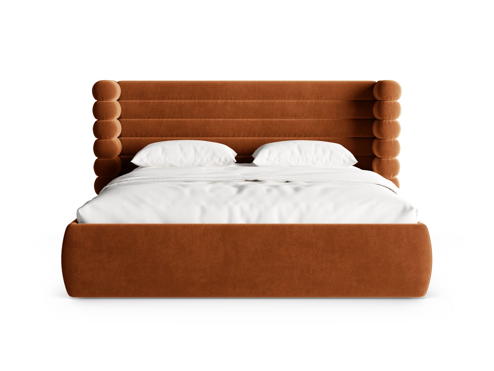 Storage Bed With Headboard, "Mount", 256x228x120