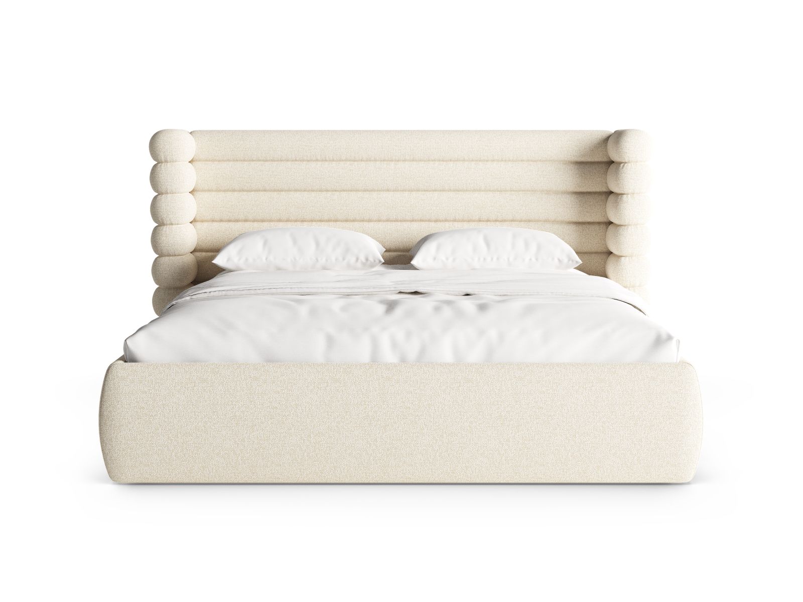 Storage Bed With Headboard, "Mount", 256x228x120
