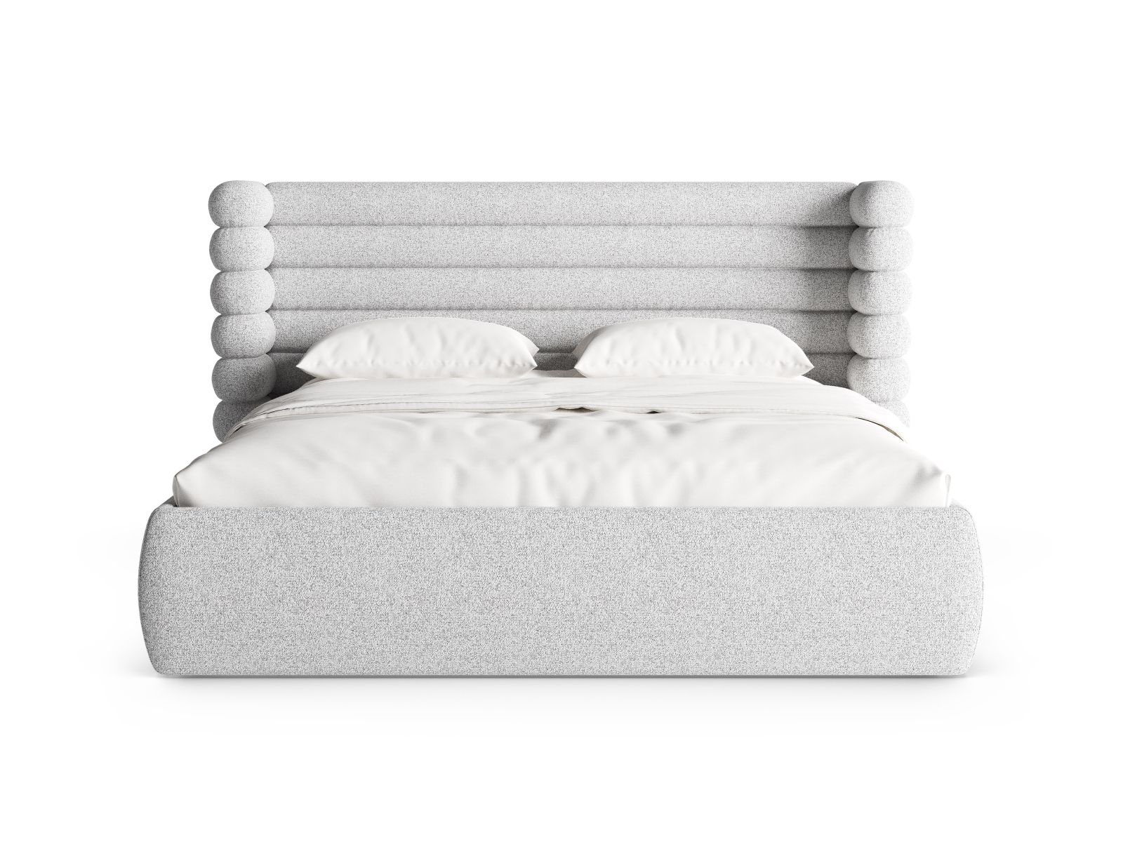 Storage Bed With Headboard, "Mount", 256x228x120