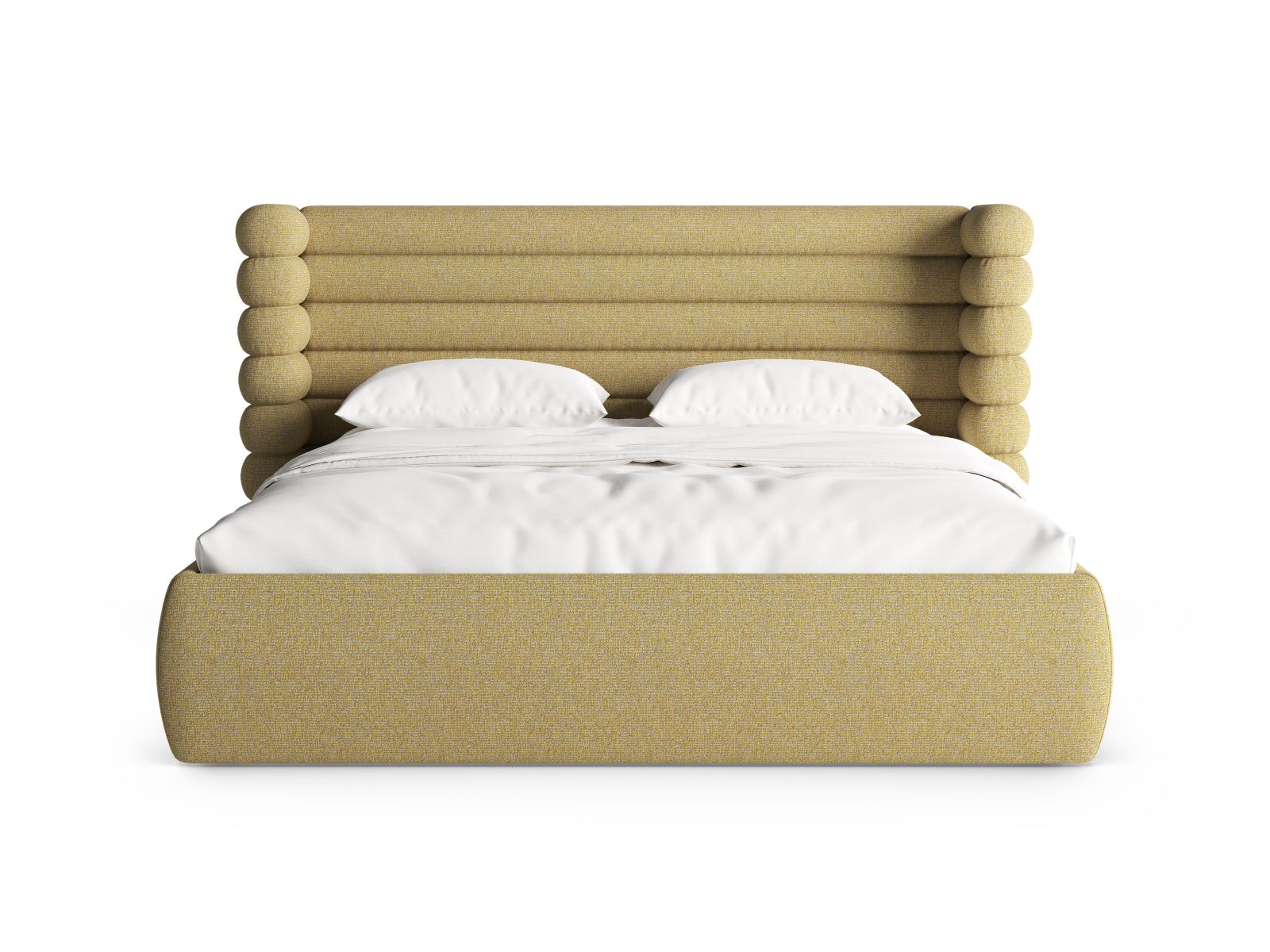 Storage Bed With Headboard, "Mount", 256x228x120