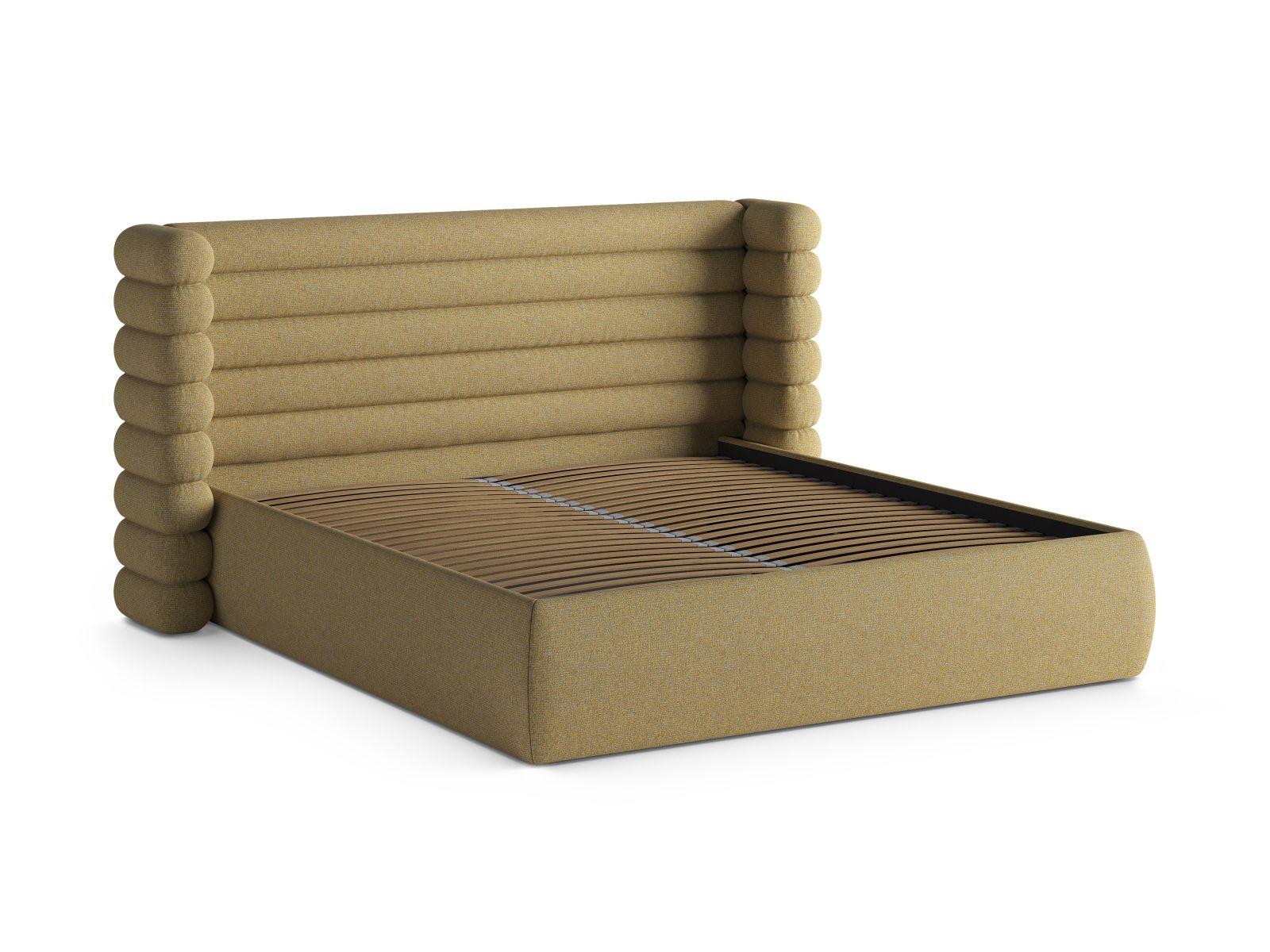 Storage Bed With Headboard, "Mount", 256x228x120
