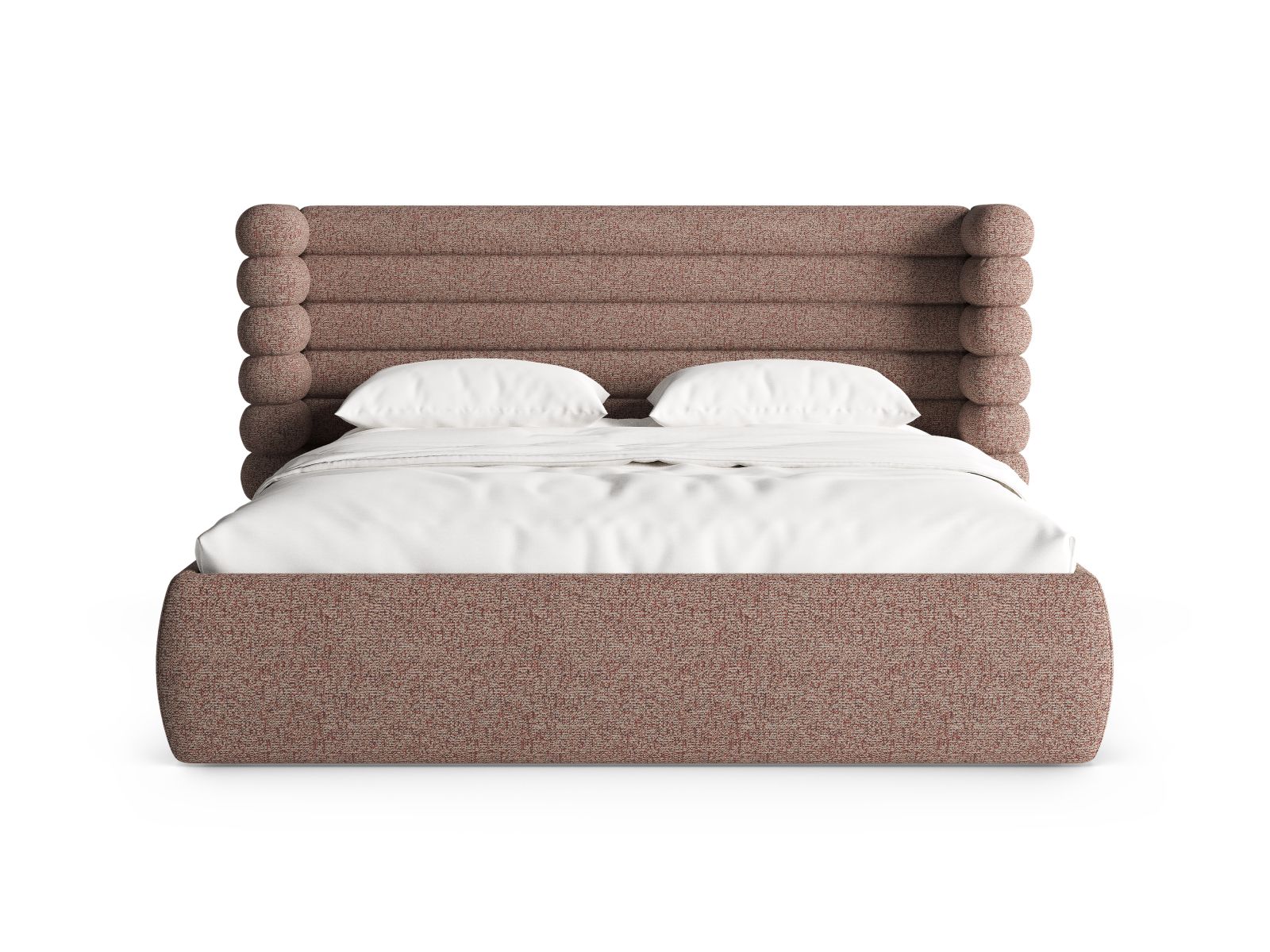 Storage Bed With Headboard, "Mount", 256x228x120