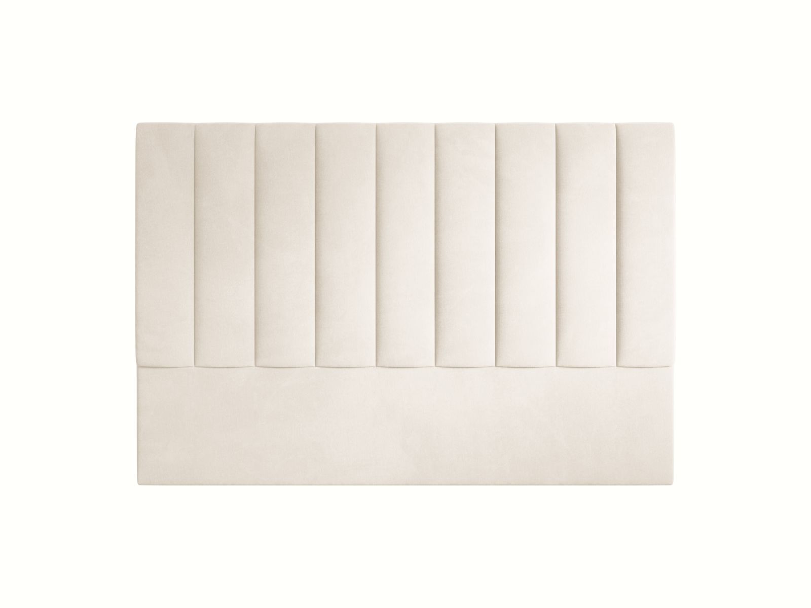 Velvet Headboard, "Marl", 180x8x95