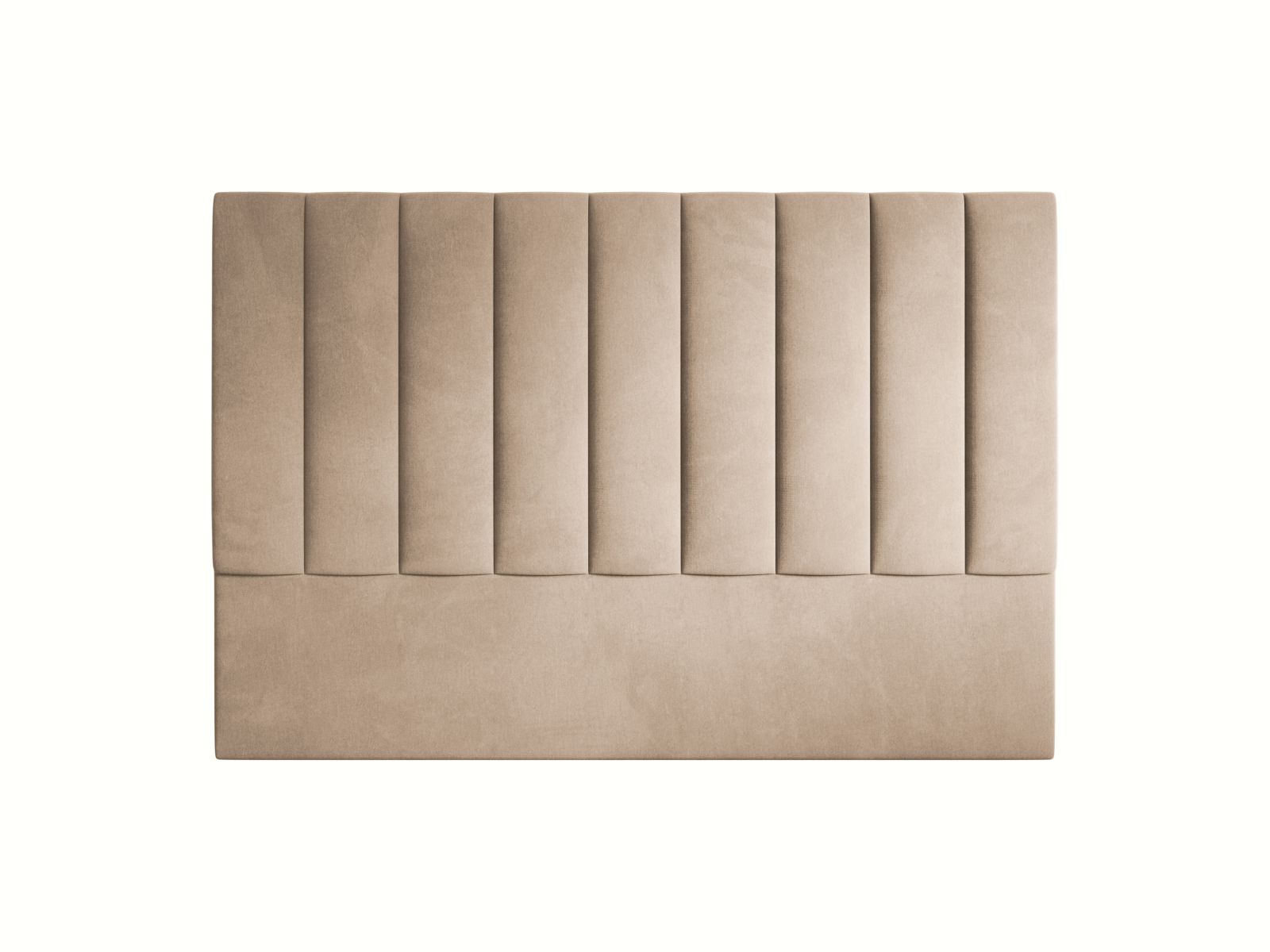 Velvet Headboard, "Marl", 180x8x95