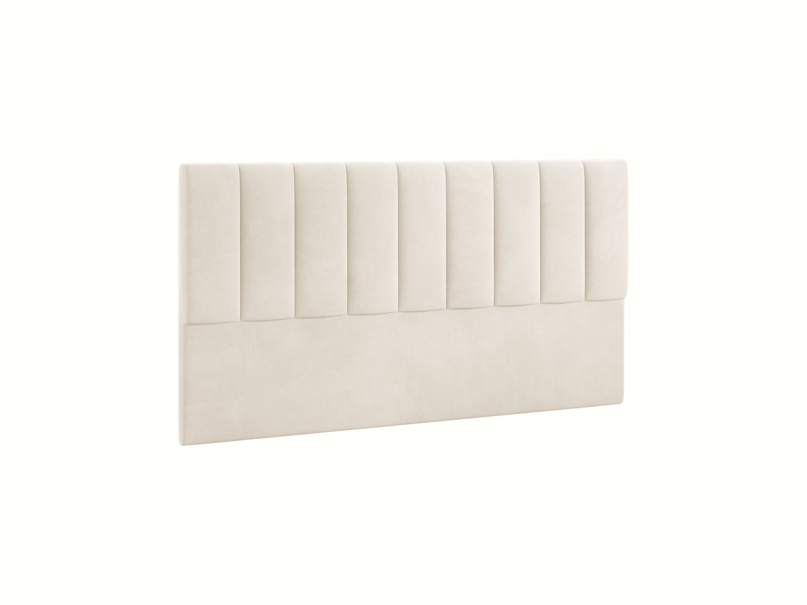 Velvet Headboard, "Marl", 180x8x95