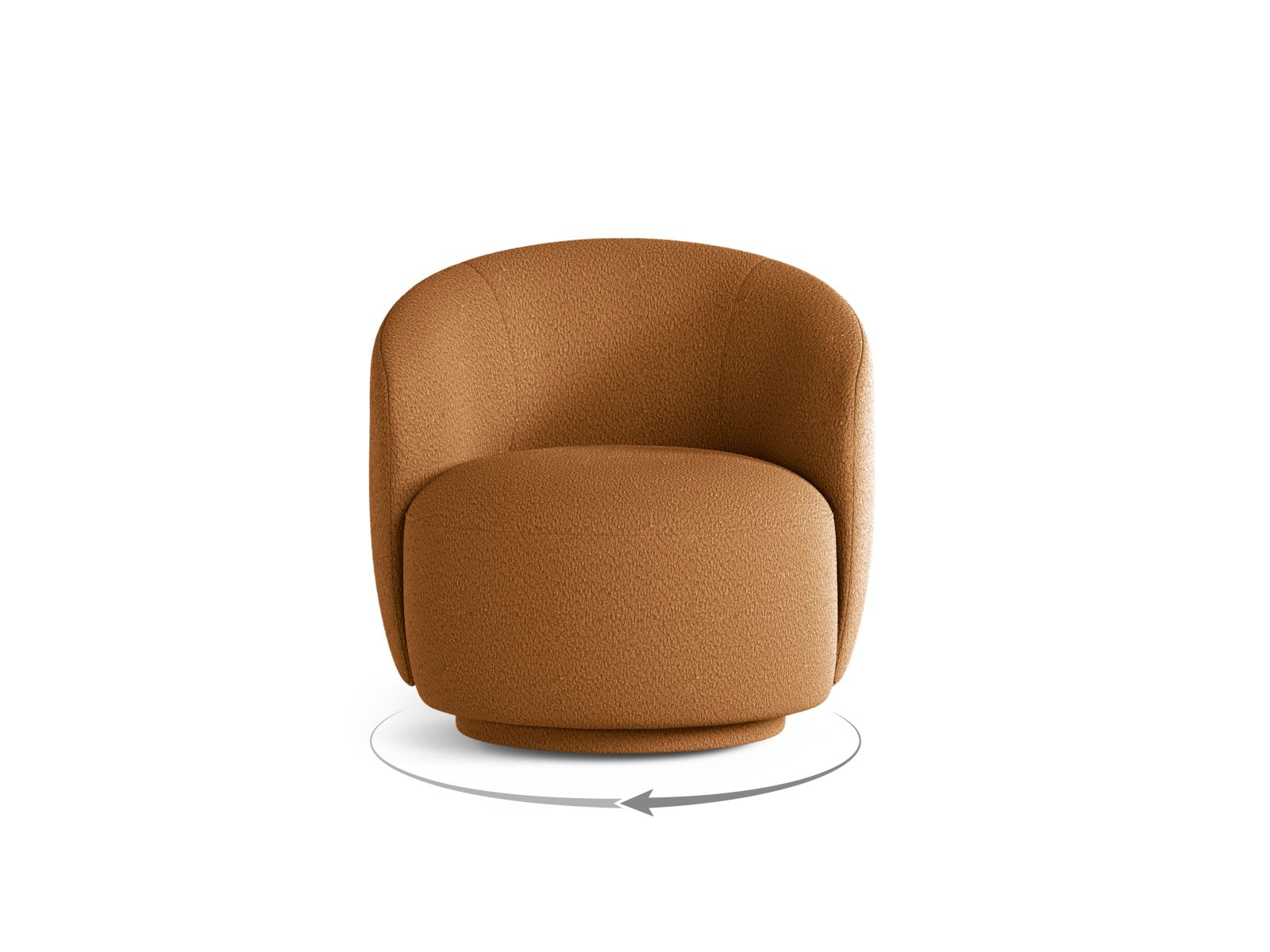Swivel Armchair, "Letizia", 1 Seat, 69x72.5x70.5