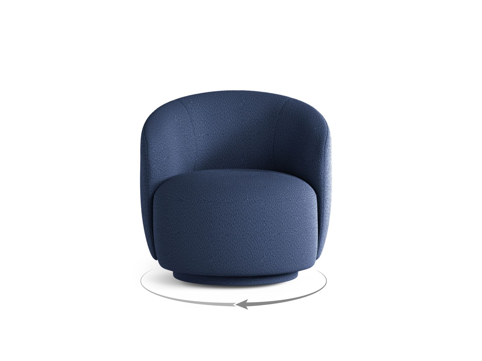 Swivel Armchair, "Letizia", 1 Seat, 69x72.5x70.5