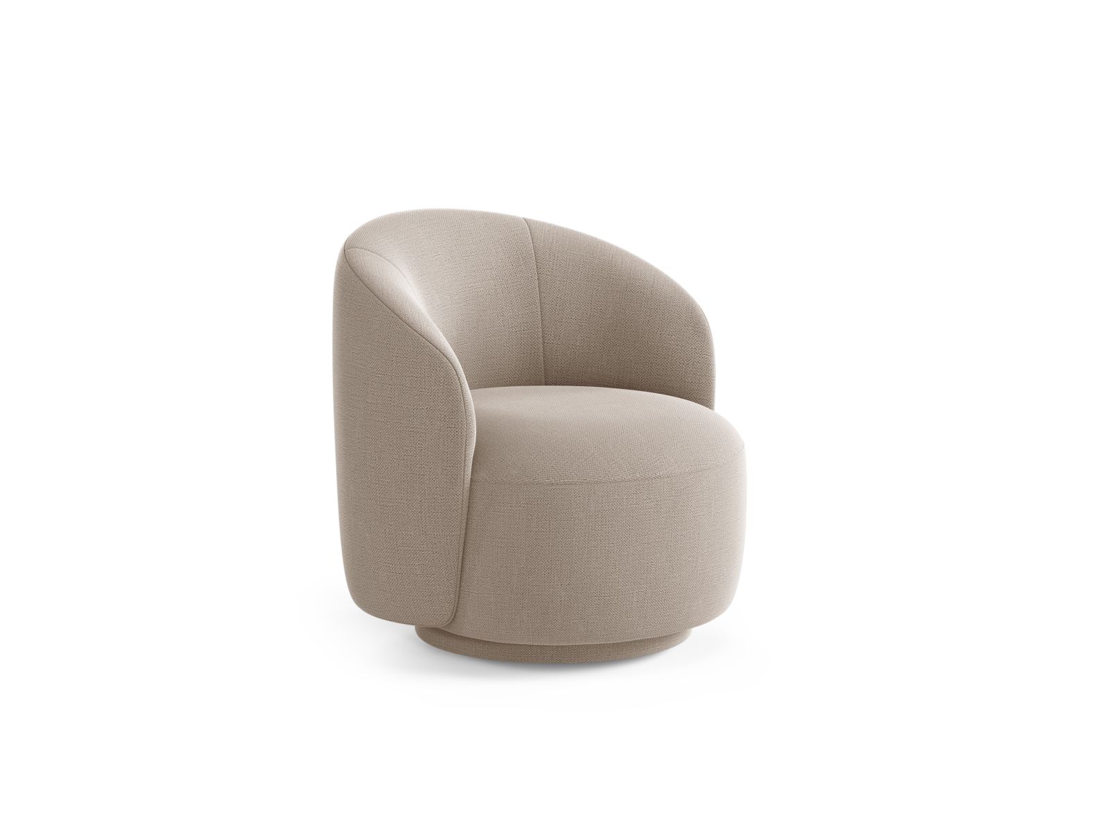 Swivel Armchair, "Letizia", 1 Seat, 69x72.5x70.5