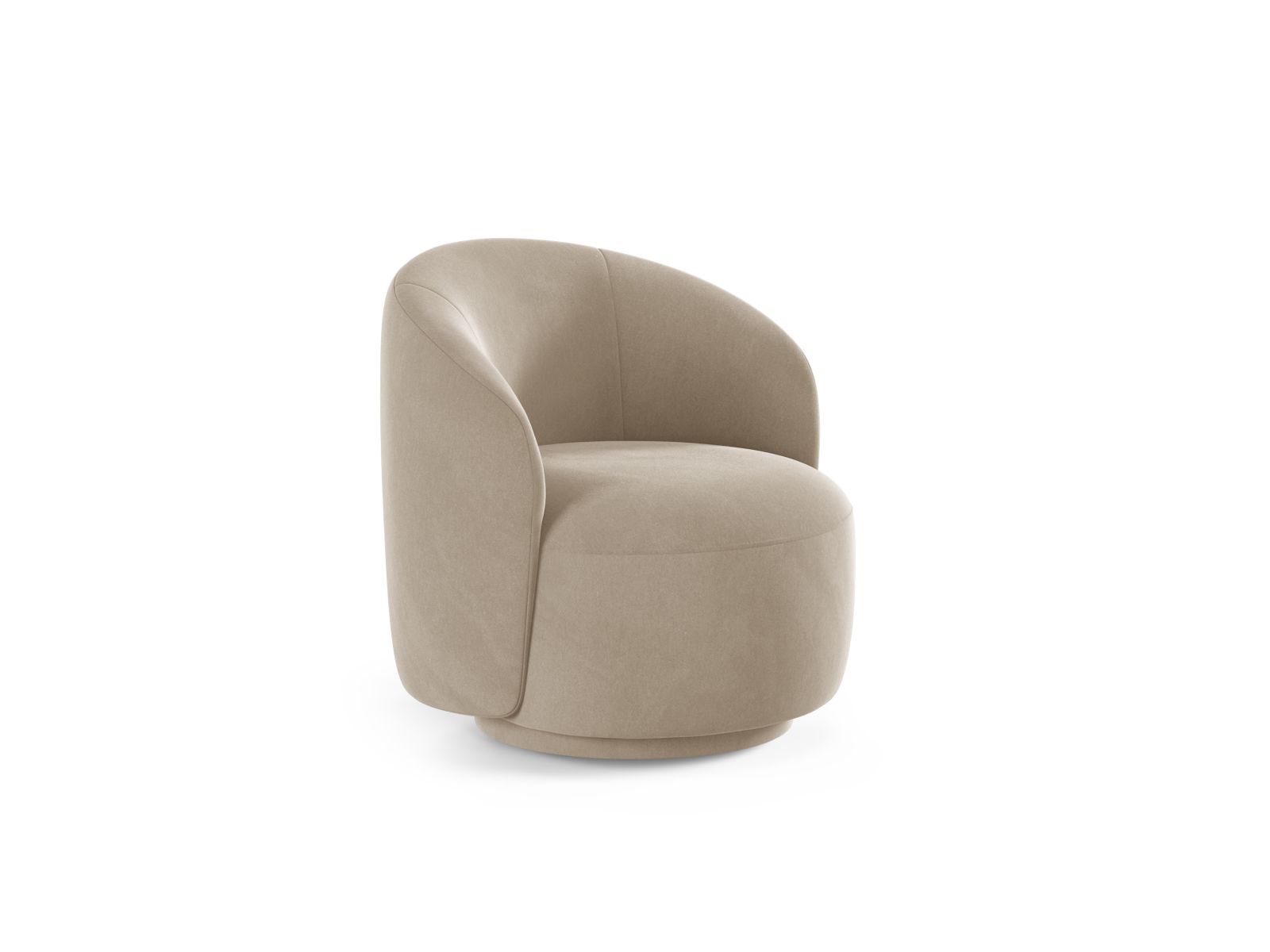 Swivel Armchair, "Letizia", 1 Seat, 69x72.5x70.5