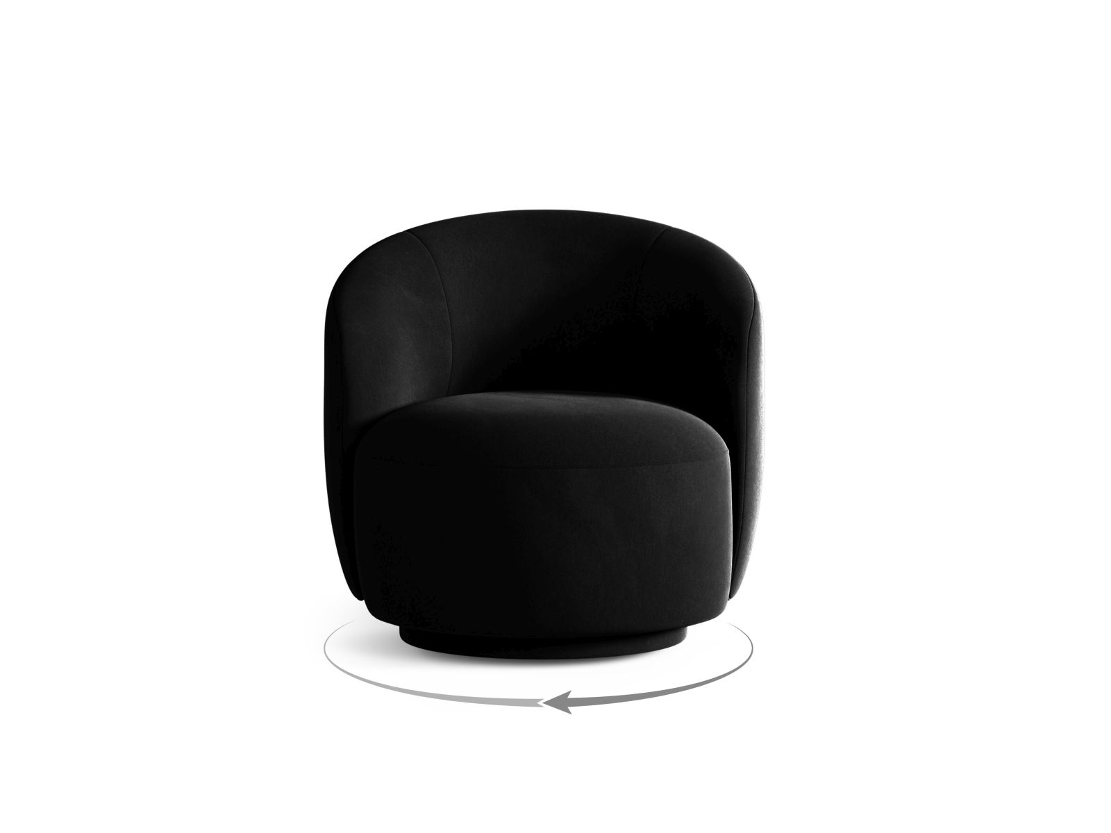Swivel Armchair, "Letizia", 1 Seat, 69x72.5x70.5