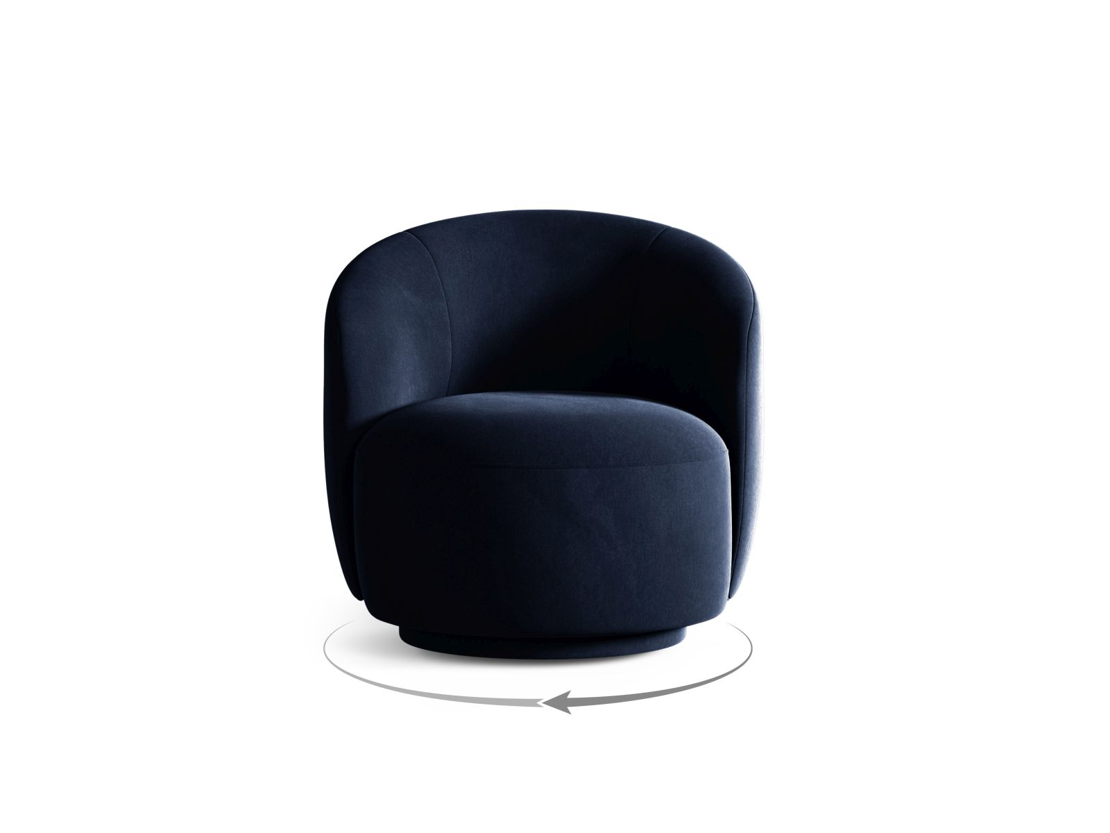 Swivel Armchair, "Letizia", 1 Seat, 69x72.5x70.5